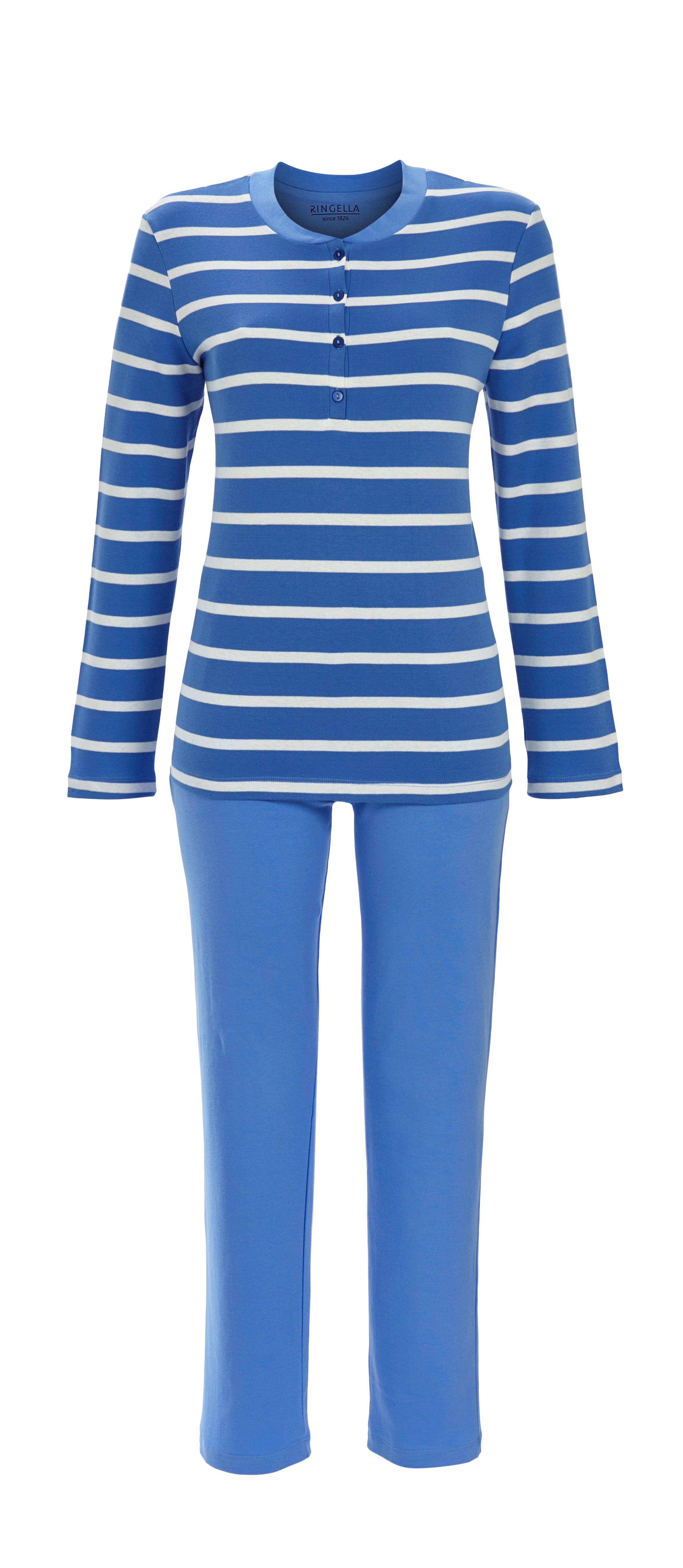 Pyjama mit geringeltem Oberteil Pyjama mit geringeltem Oberteil