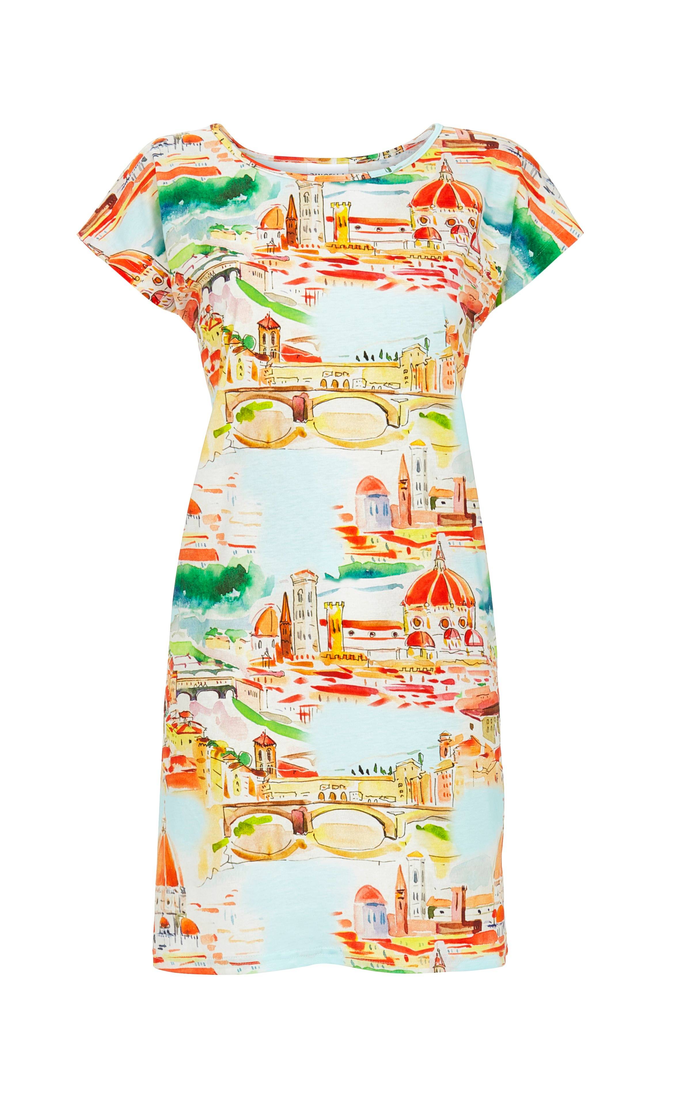 Bigshirt mit Alloverprint