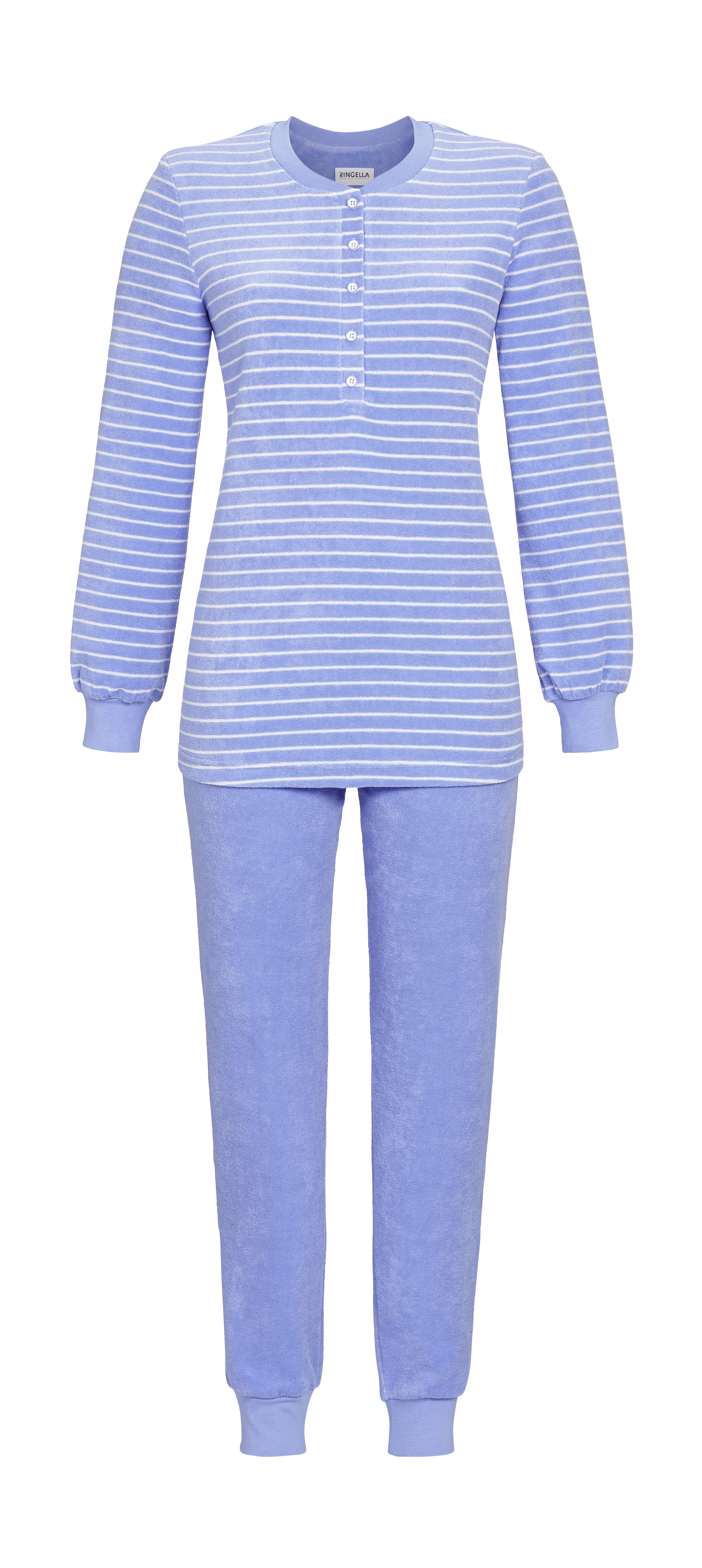 Pyjama mit Strickbündchen