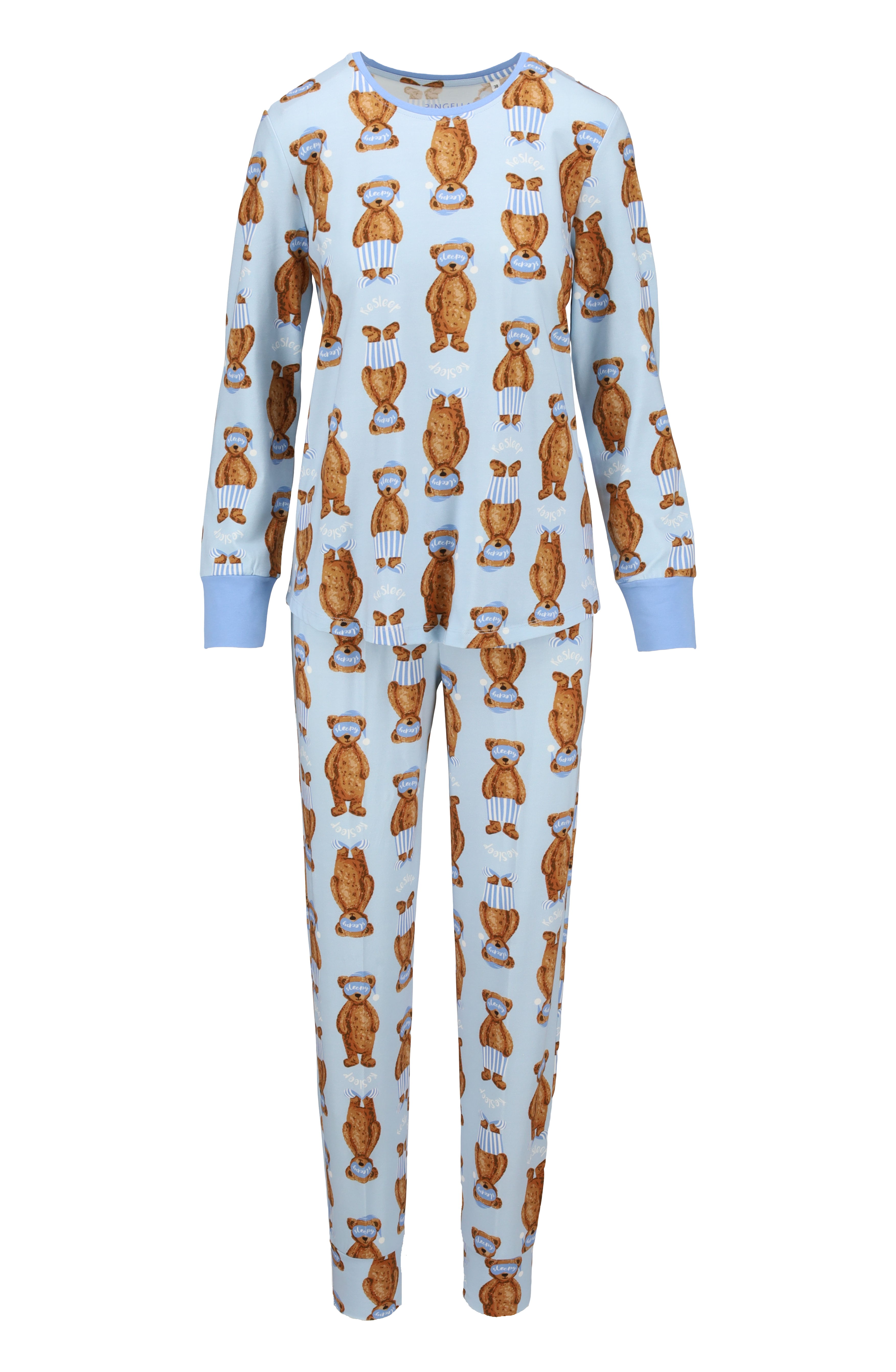 Pyjama mit Teddy-Dessin