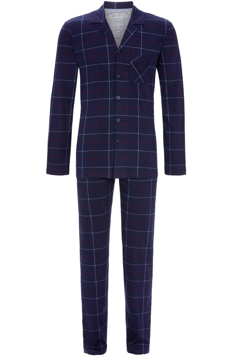Pyjama durchgeknöpft