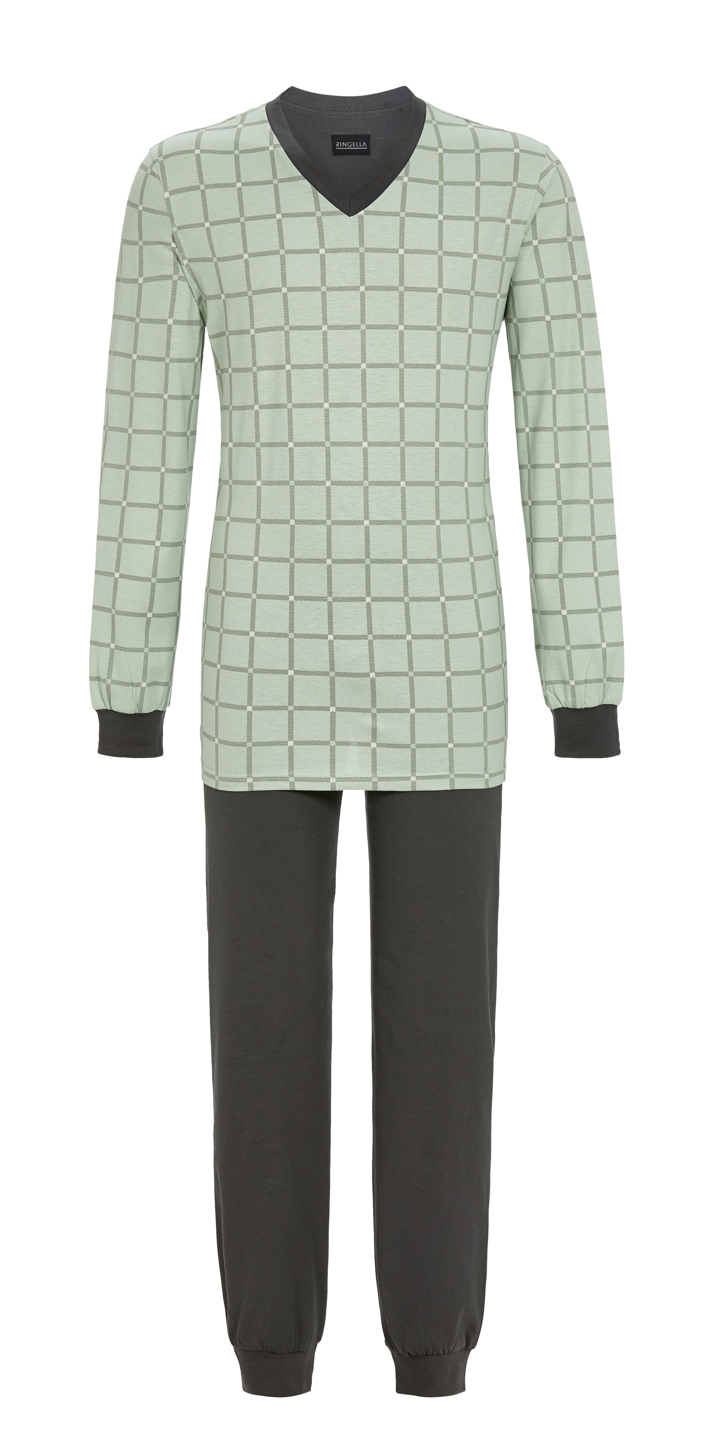 Ringella Pyjama mit Strickbündchen