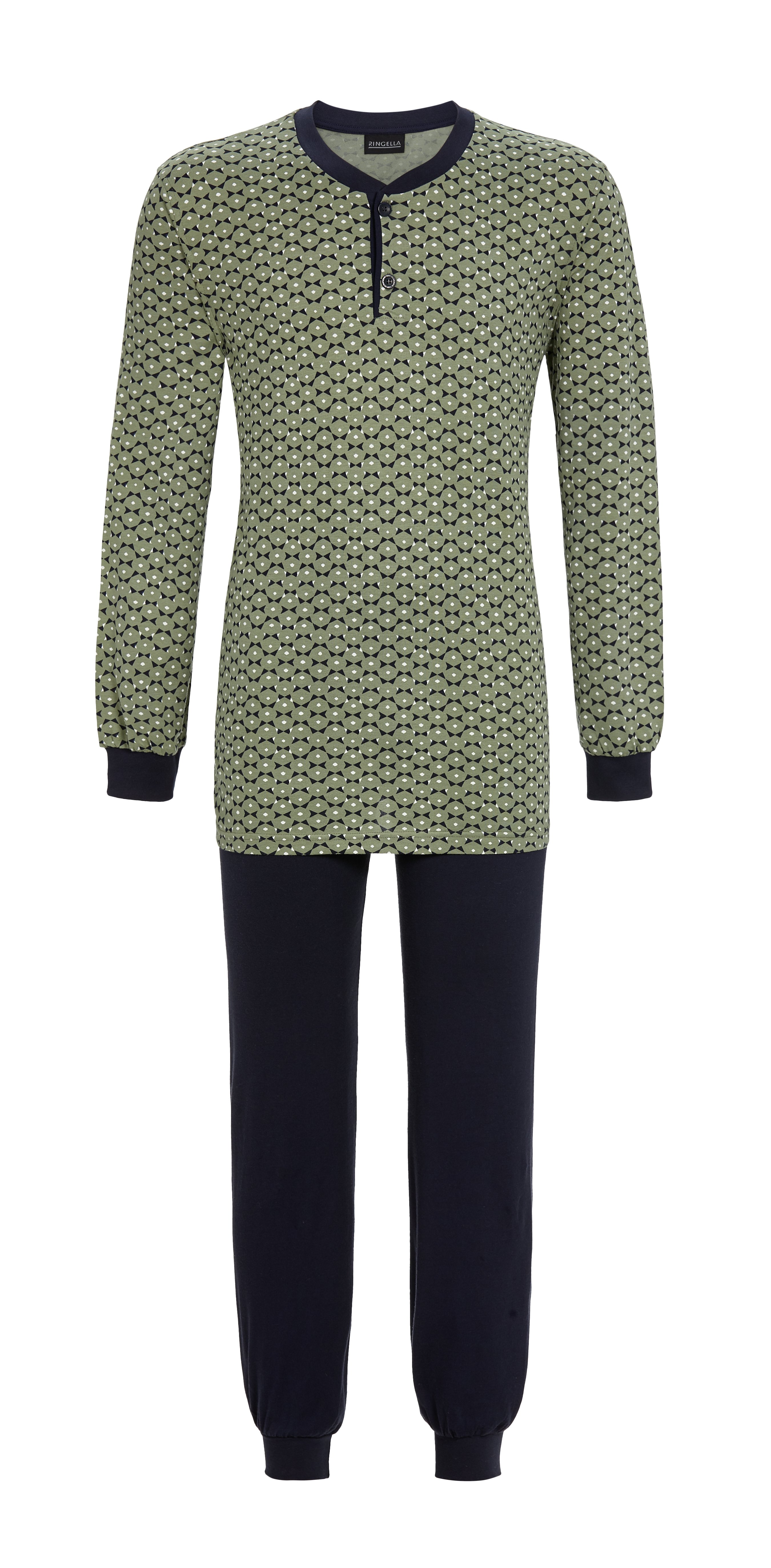 Ringella Pyjama mit Strickbündchen