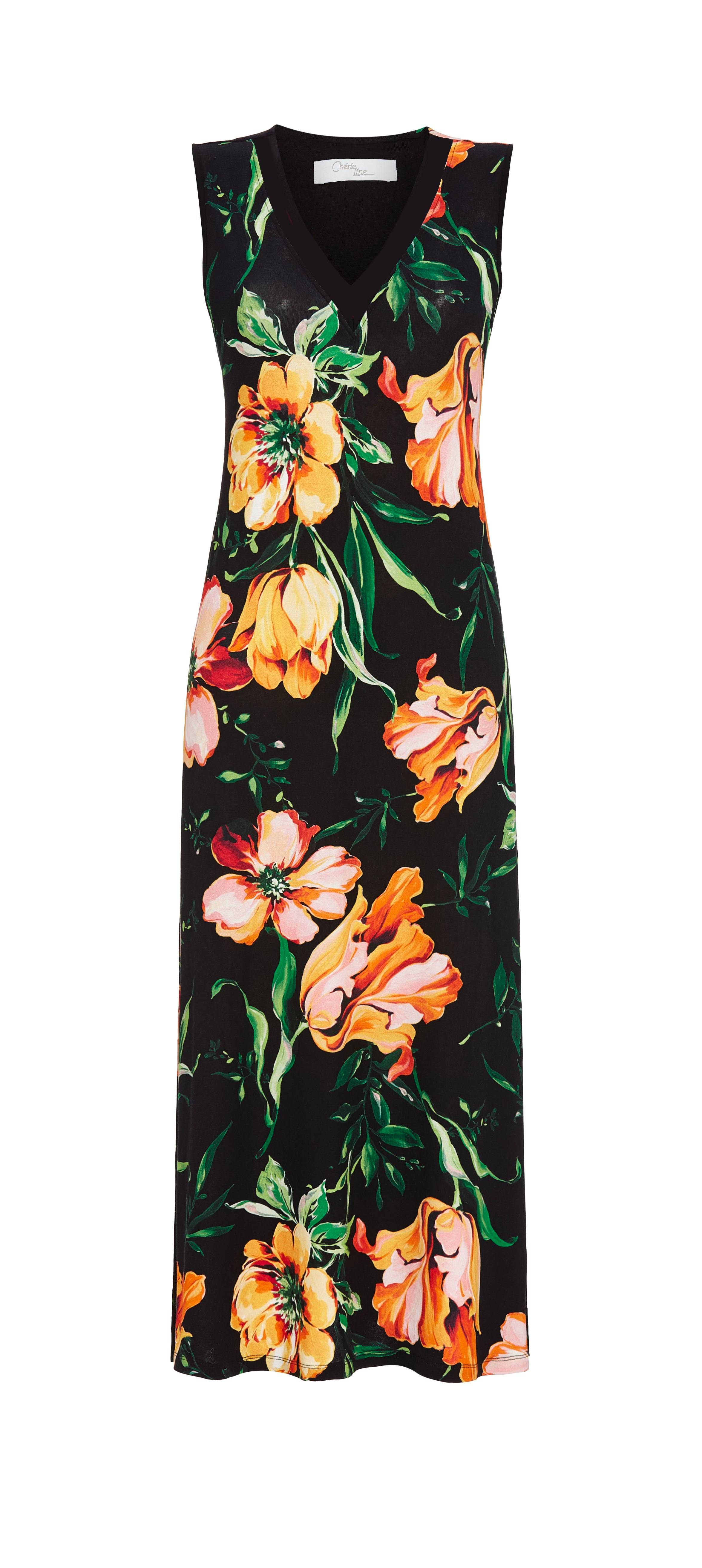 Kleid mit Floraldessin