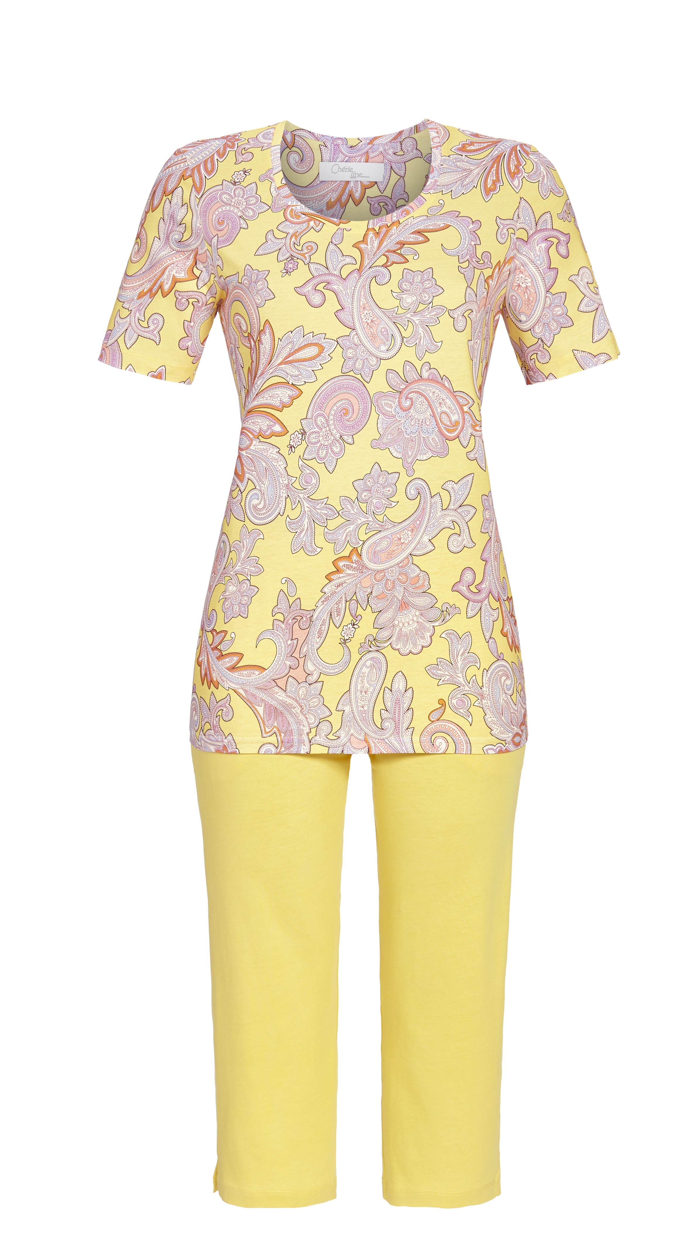 Ringella Pyjama mit Caprihose