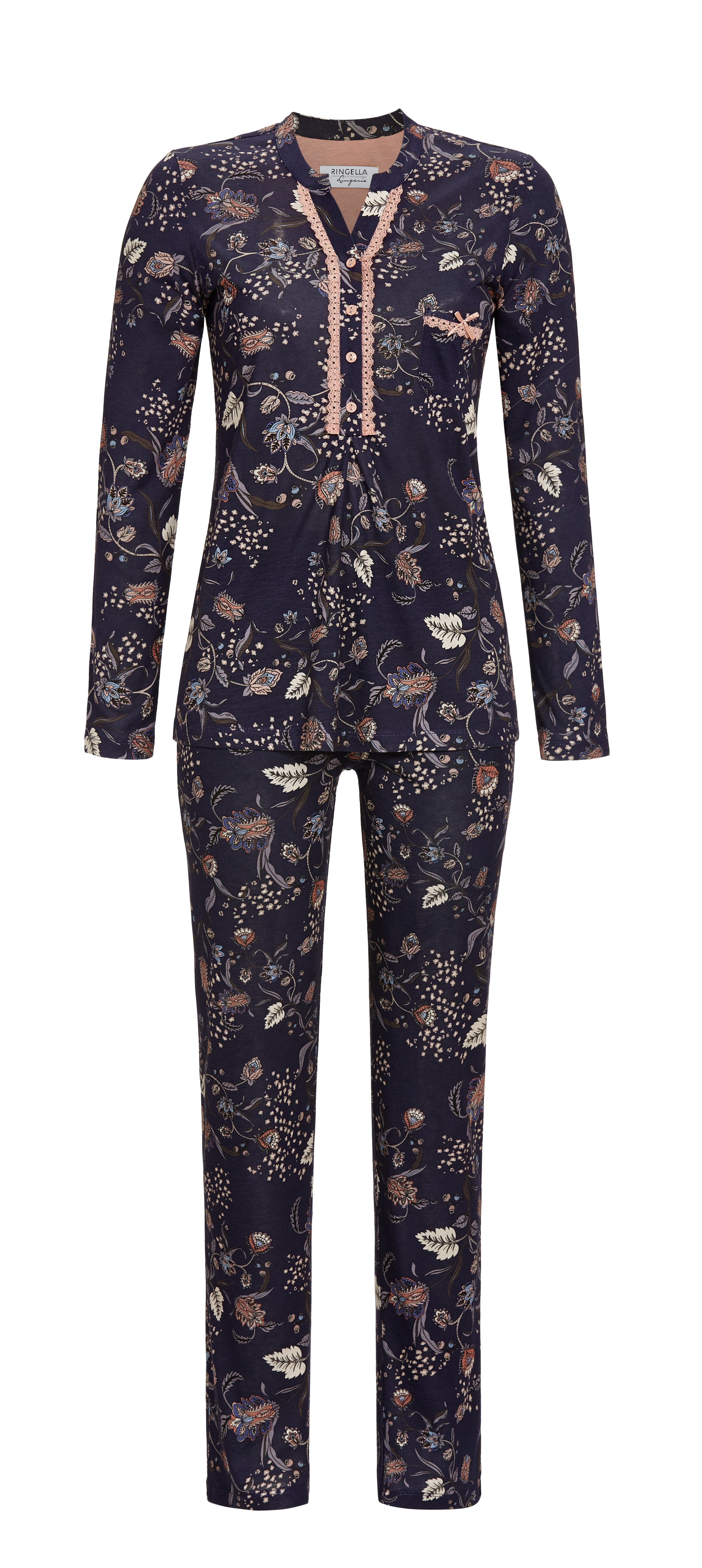 Pyjama mit Knopfleiste