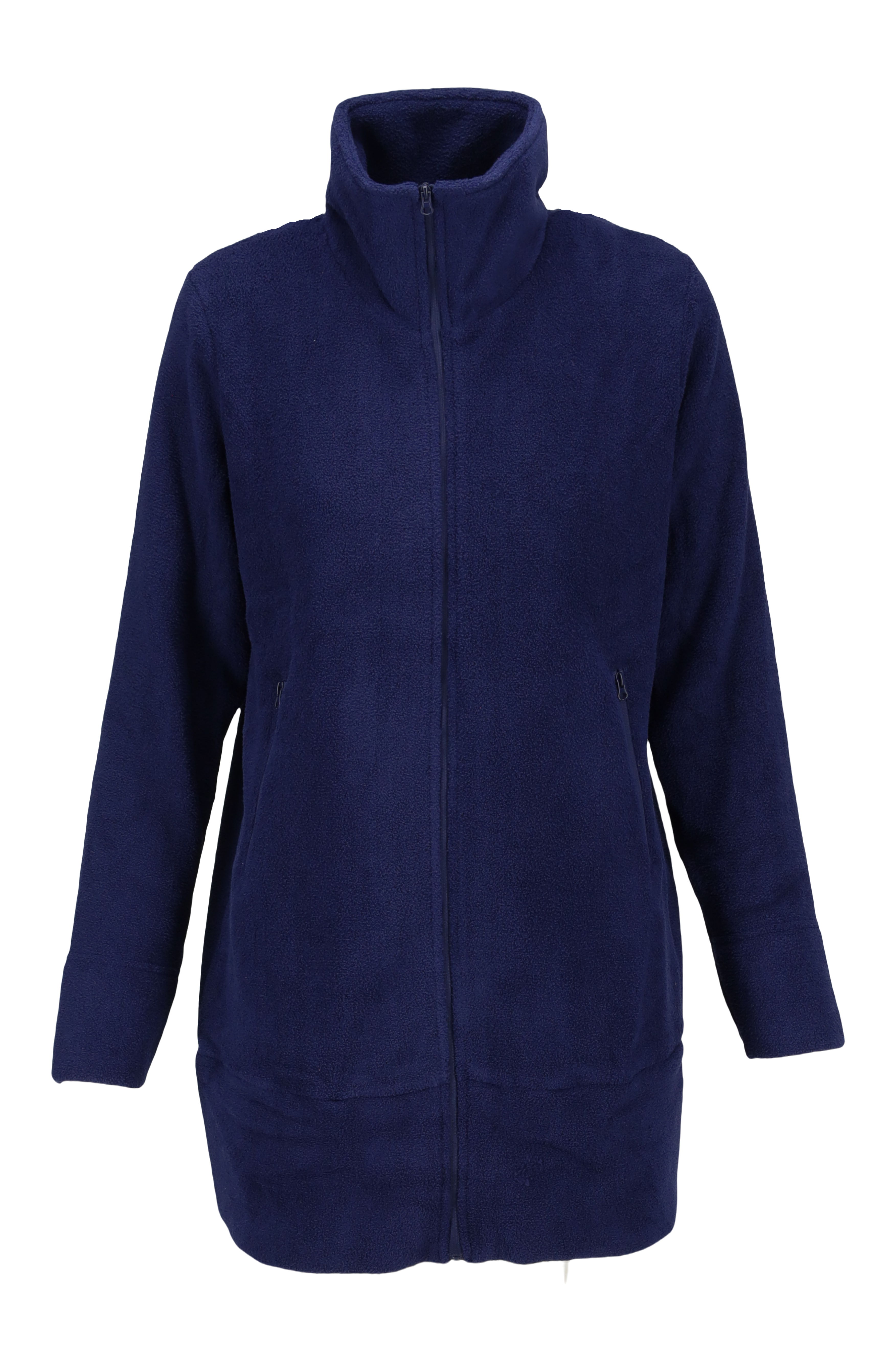 Flauschjacke mit Reißverschluß 