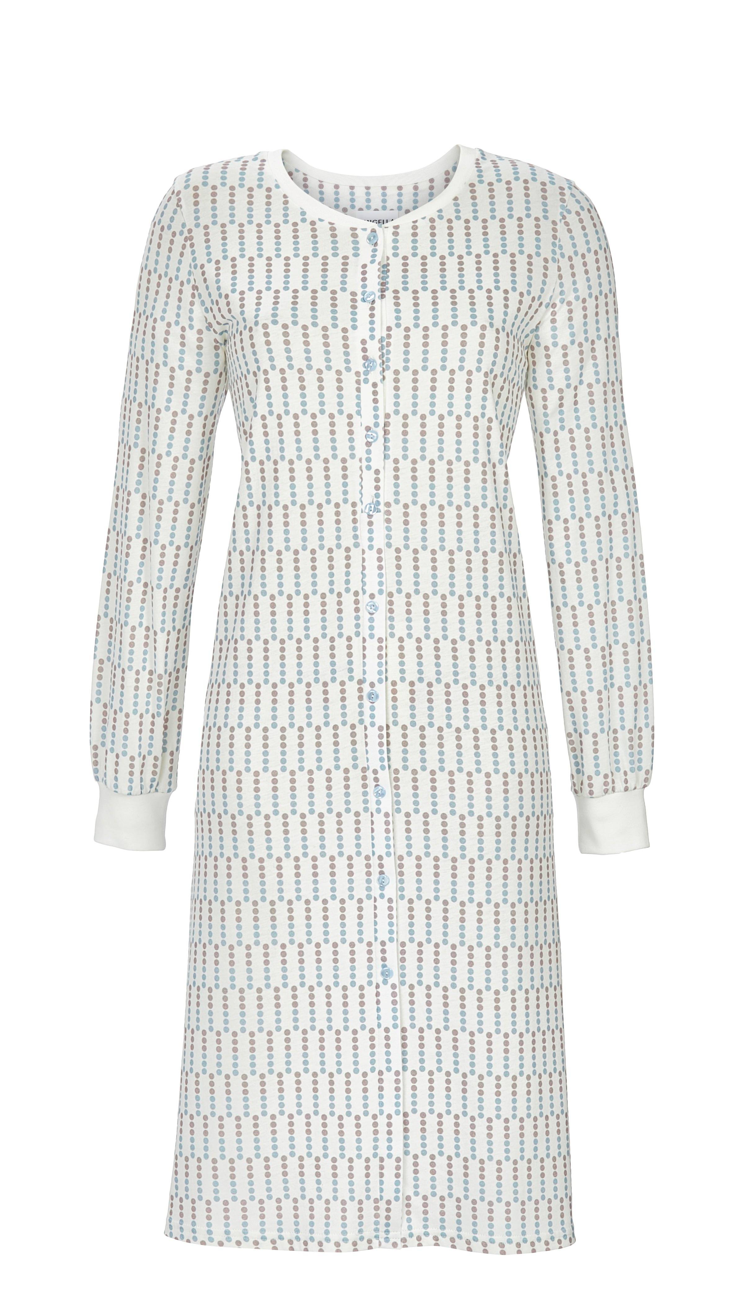 Nachthemd mit durchgehender Knopfleiste Nachthemd mit durchgehender Knopfleiste