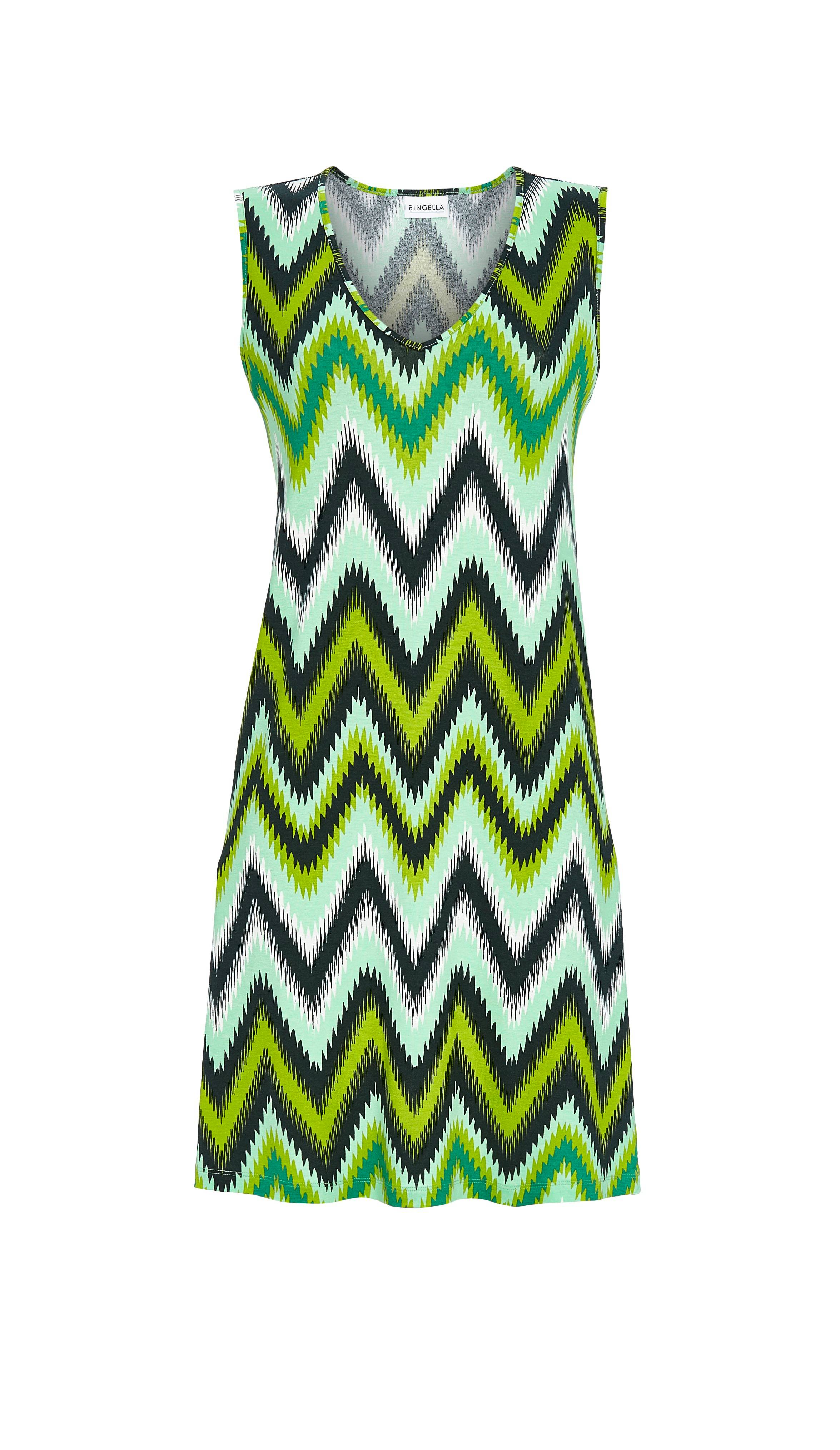 Kleid mit V-Ausschnitt