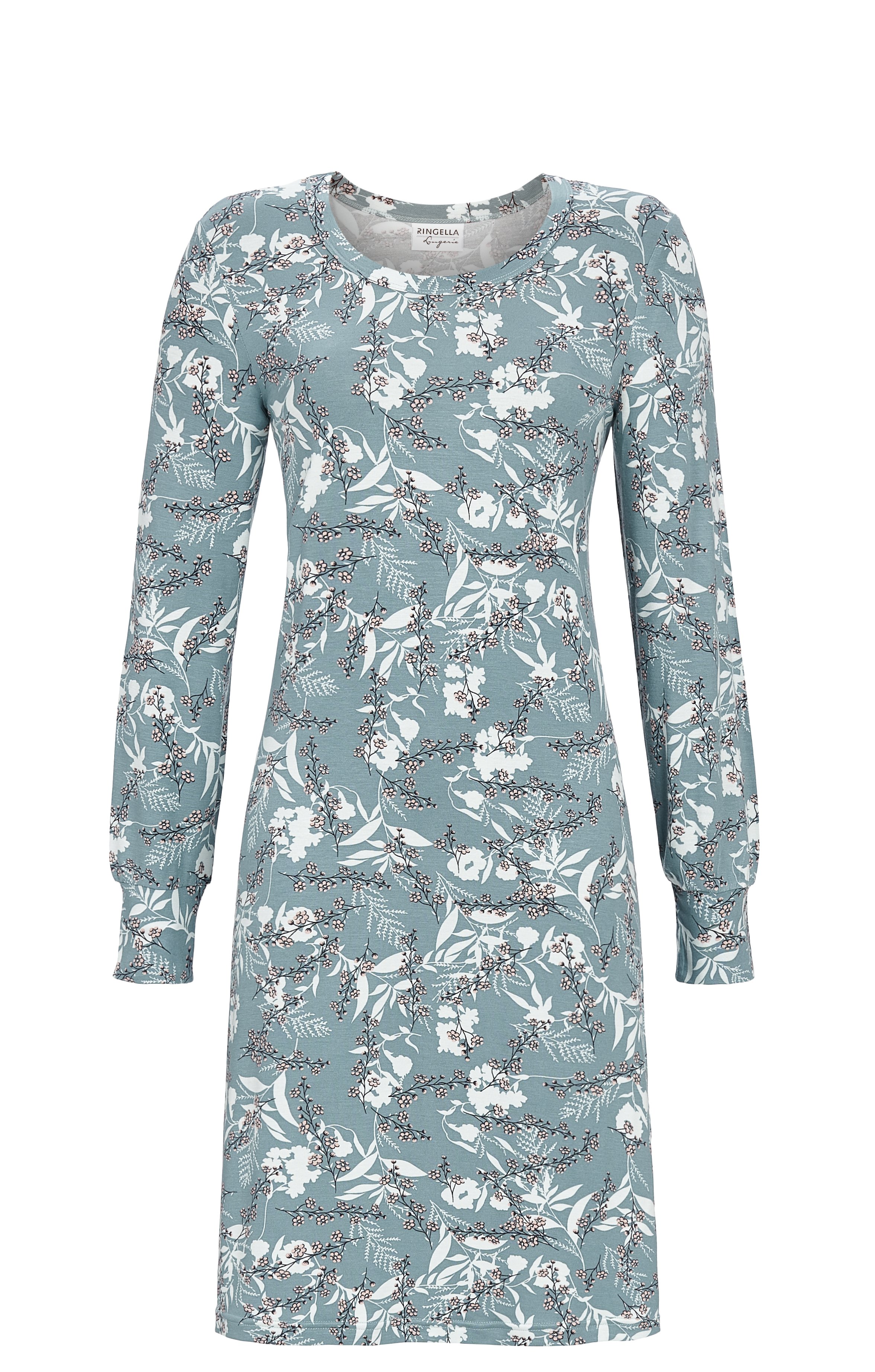 Sleepshirt mit Floraldessin Sleepshirt mit Floraldessin