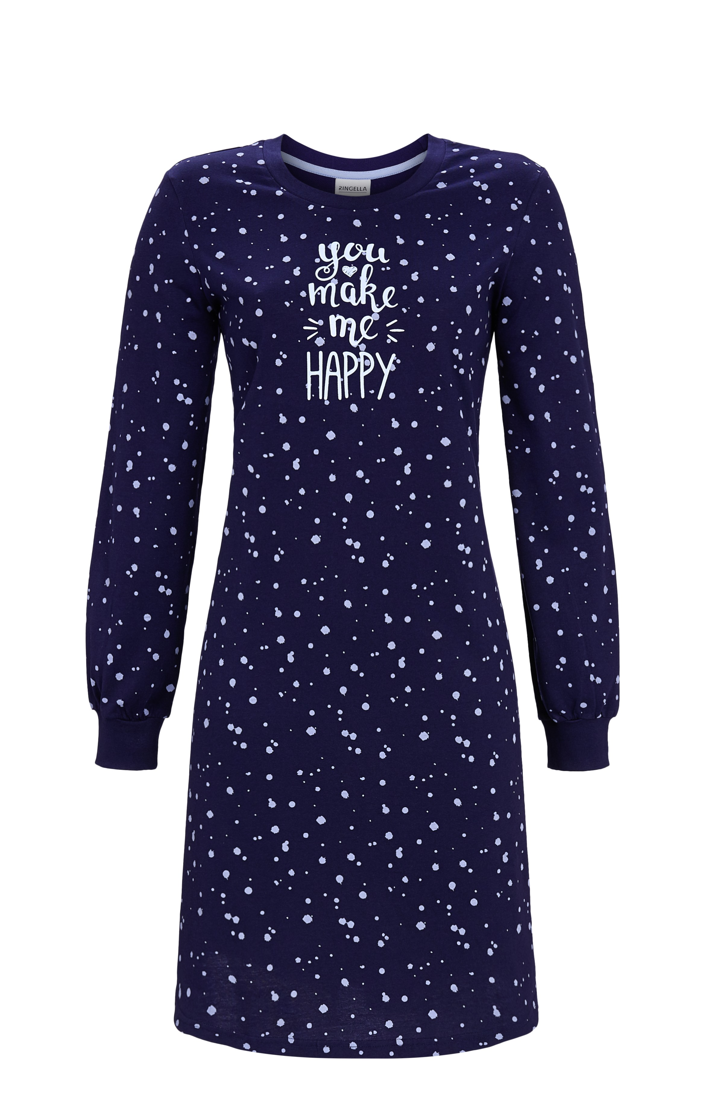 Sleepshirt mit Strickbündchen Sleepshirt mit Strickbündchen