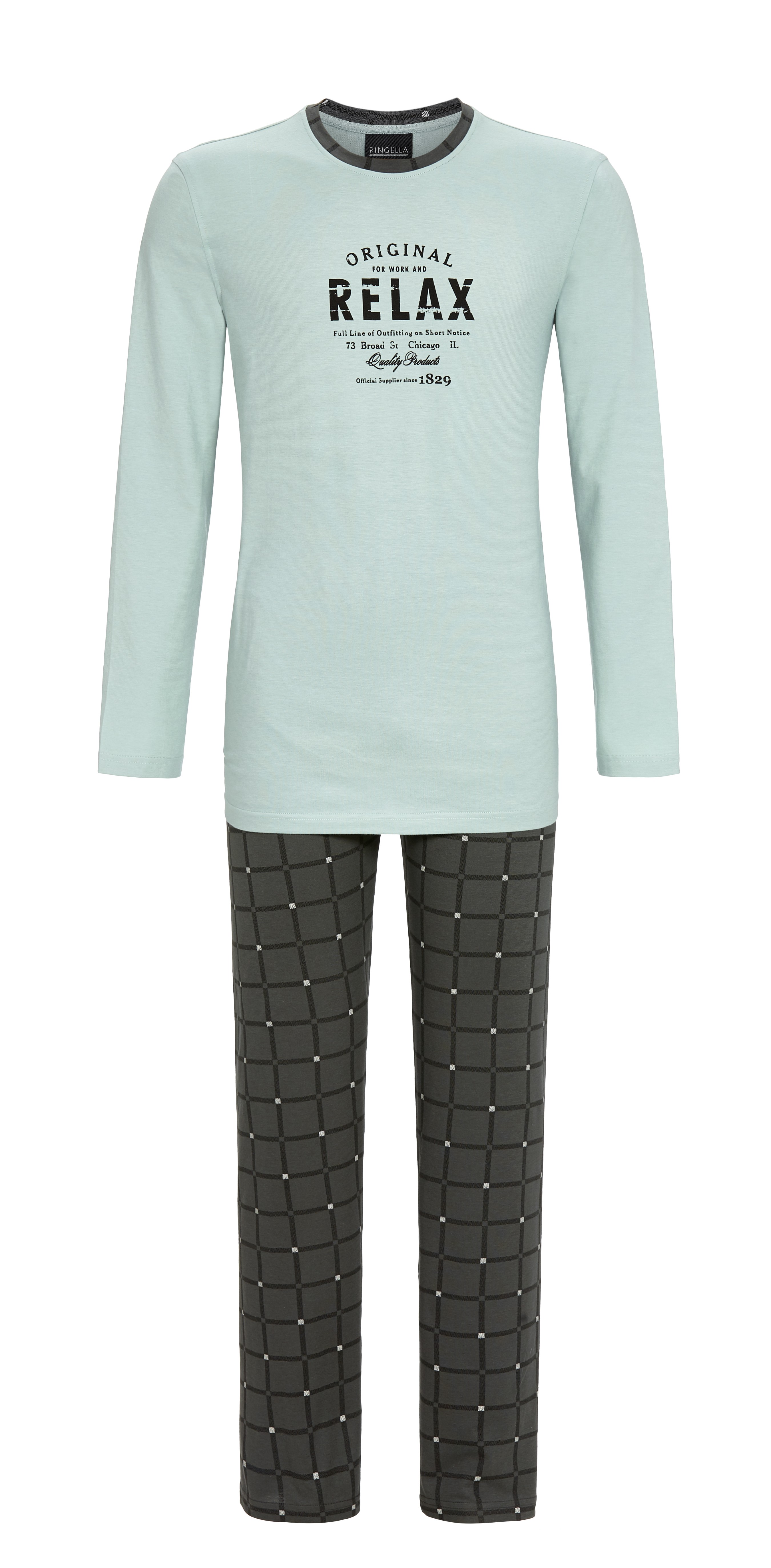 Pyjama mit Motivdruck