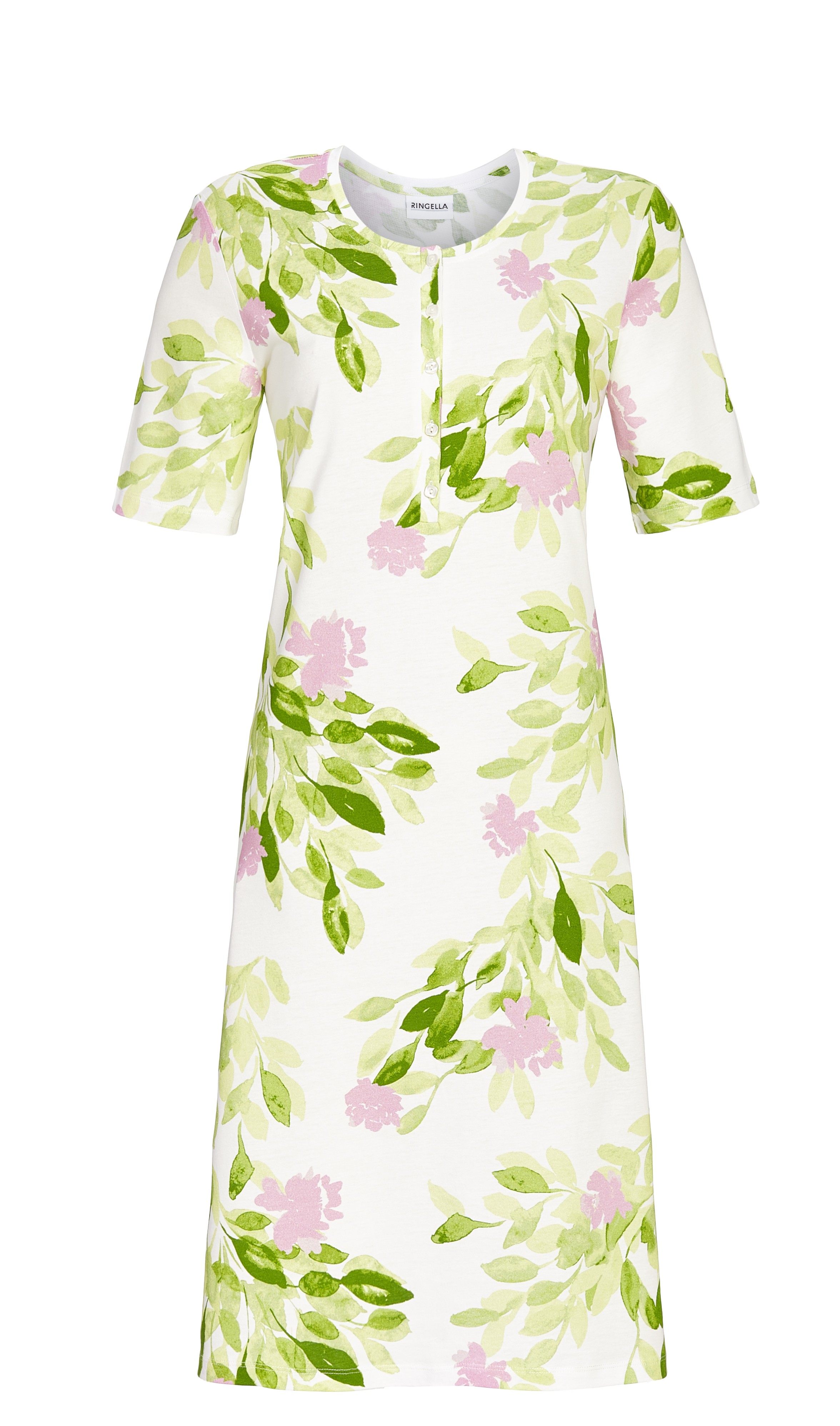 Ringella Nachthemd mit Knopfleiste