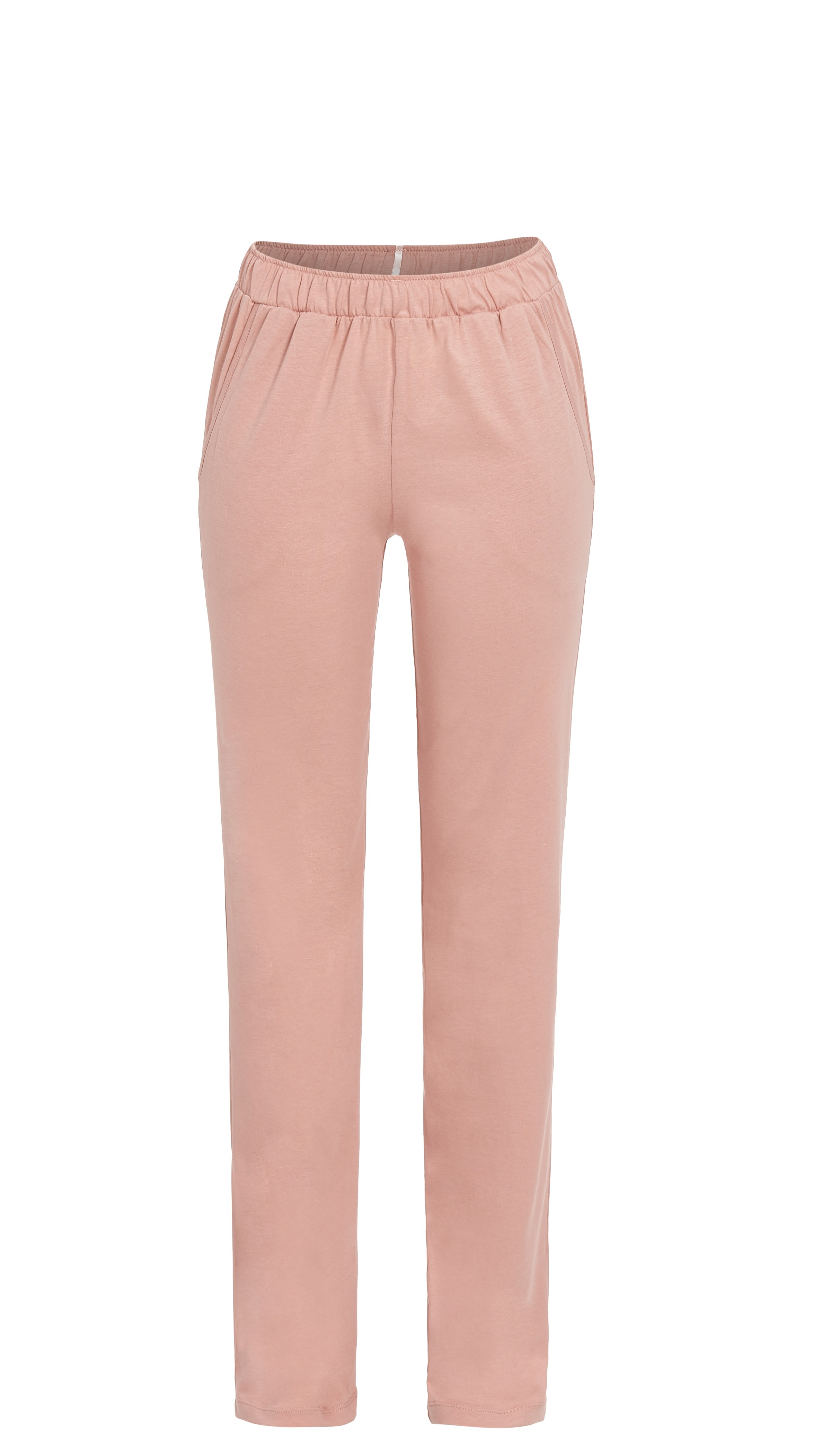 Lange Hose in Unifarbe