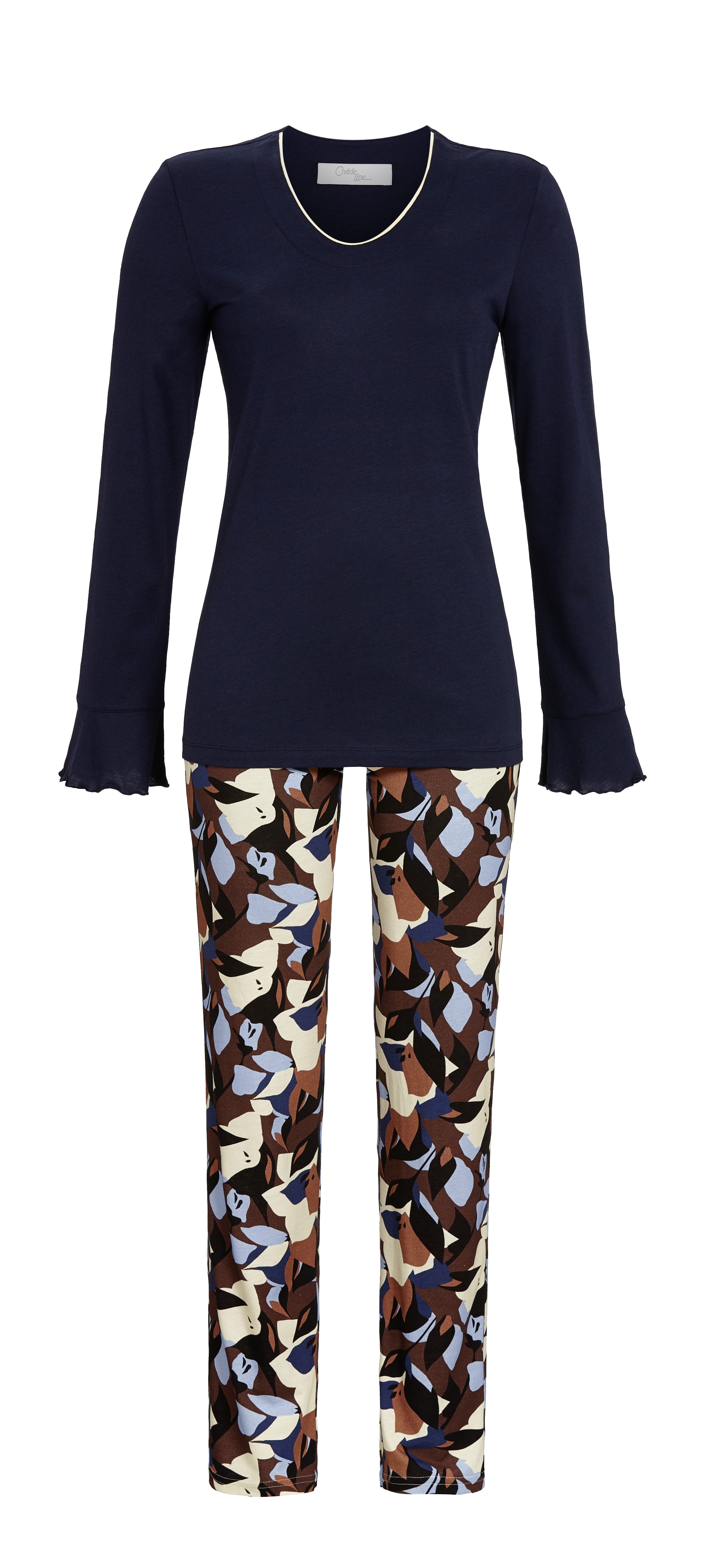 Pyjama mit Volants