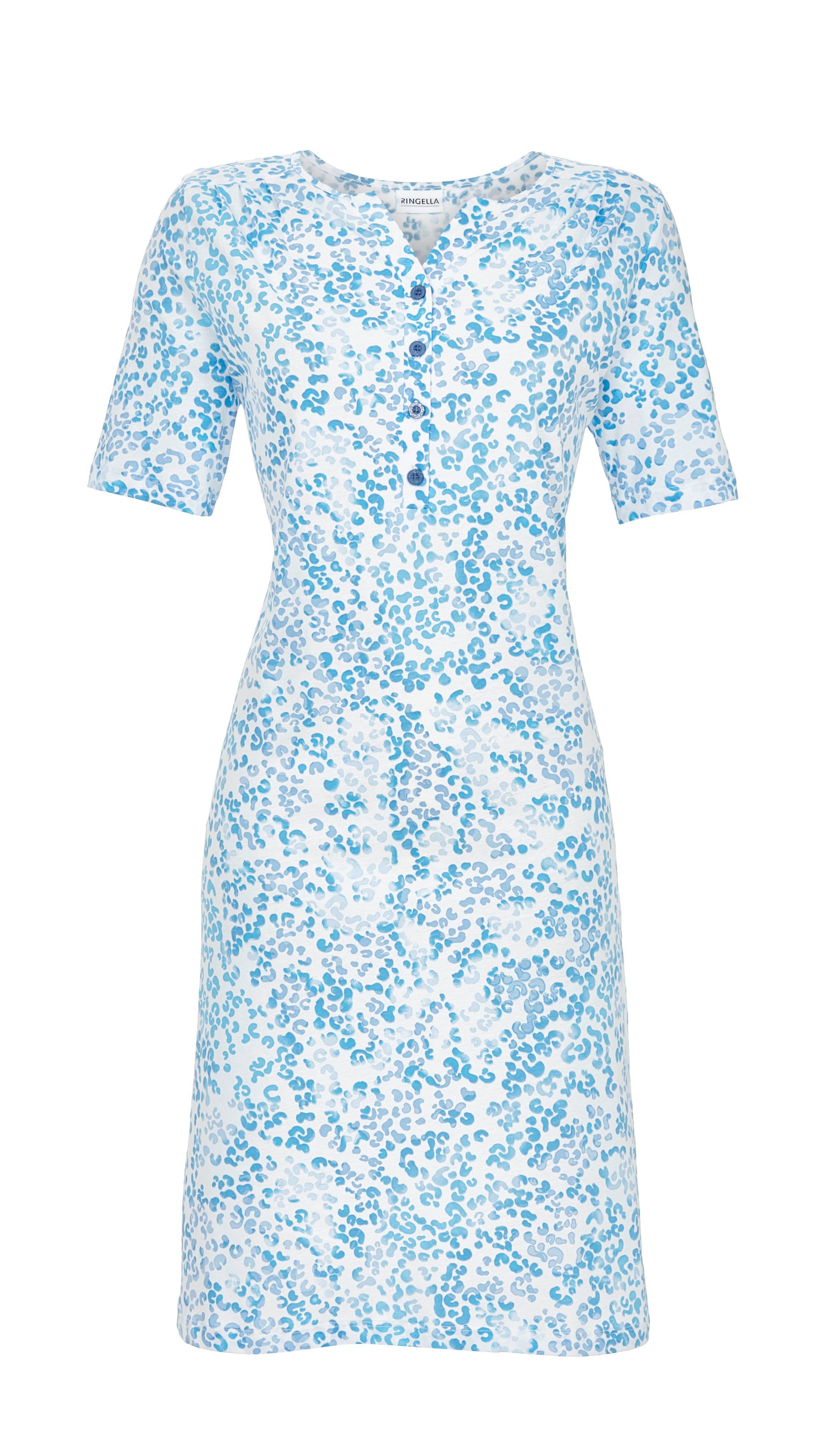 Nachthemd mit Knopfleiste