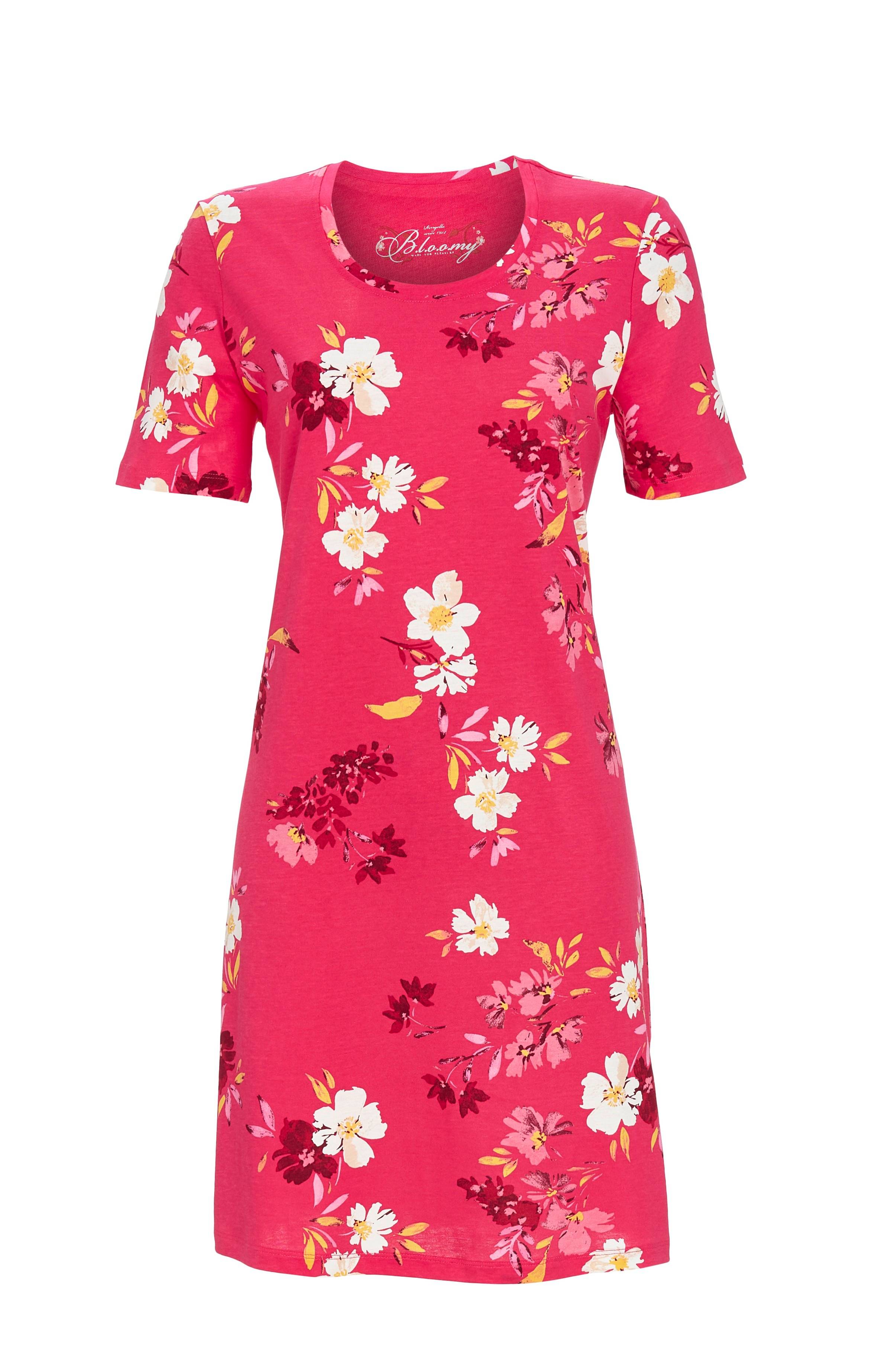 Nachthemd mit Blumendessin