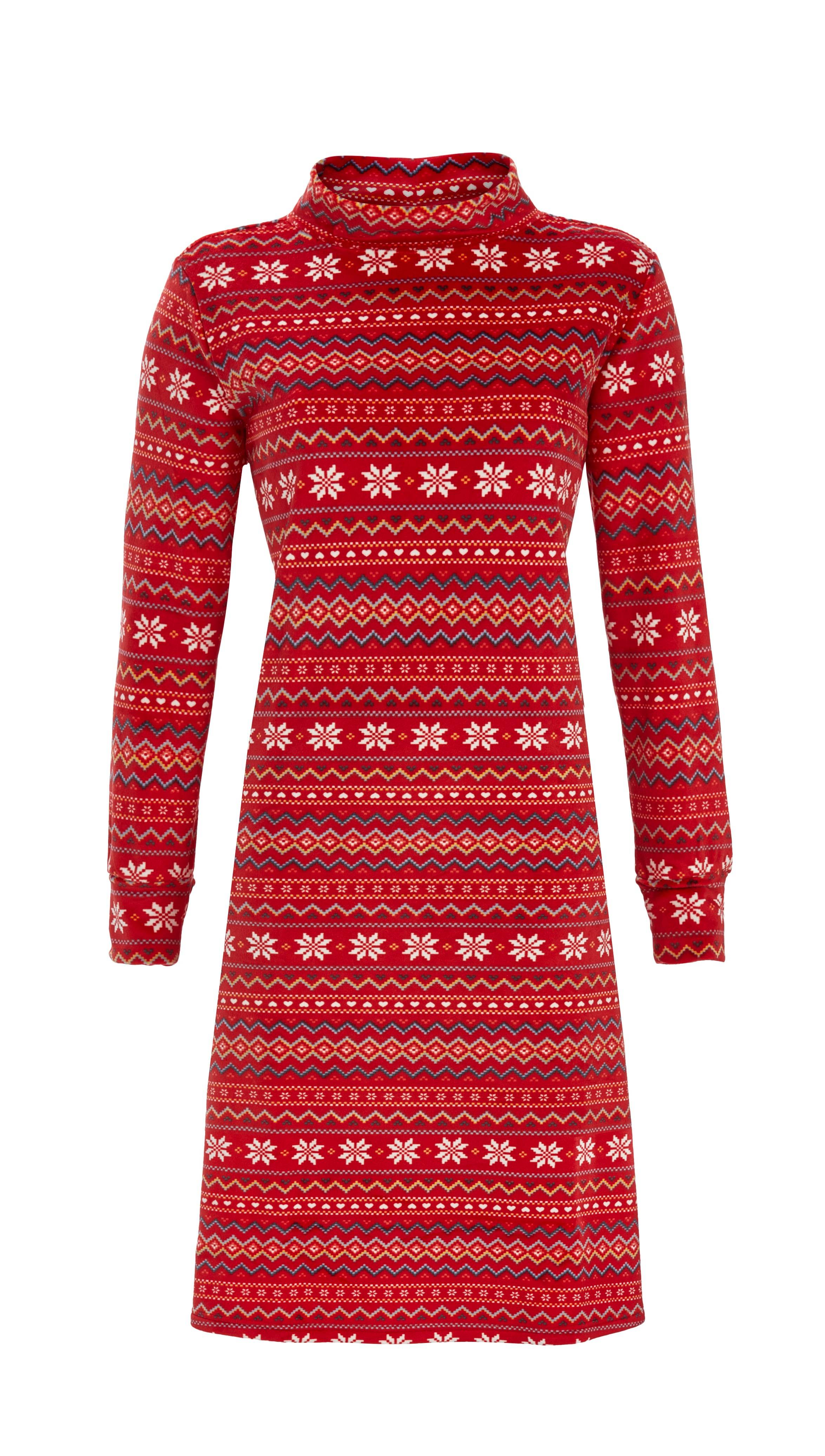 Hauskleid mit Stehkragen Hauskleid mit Stehkragen