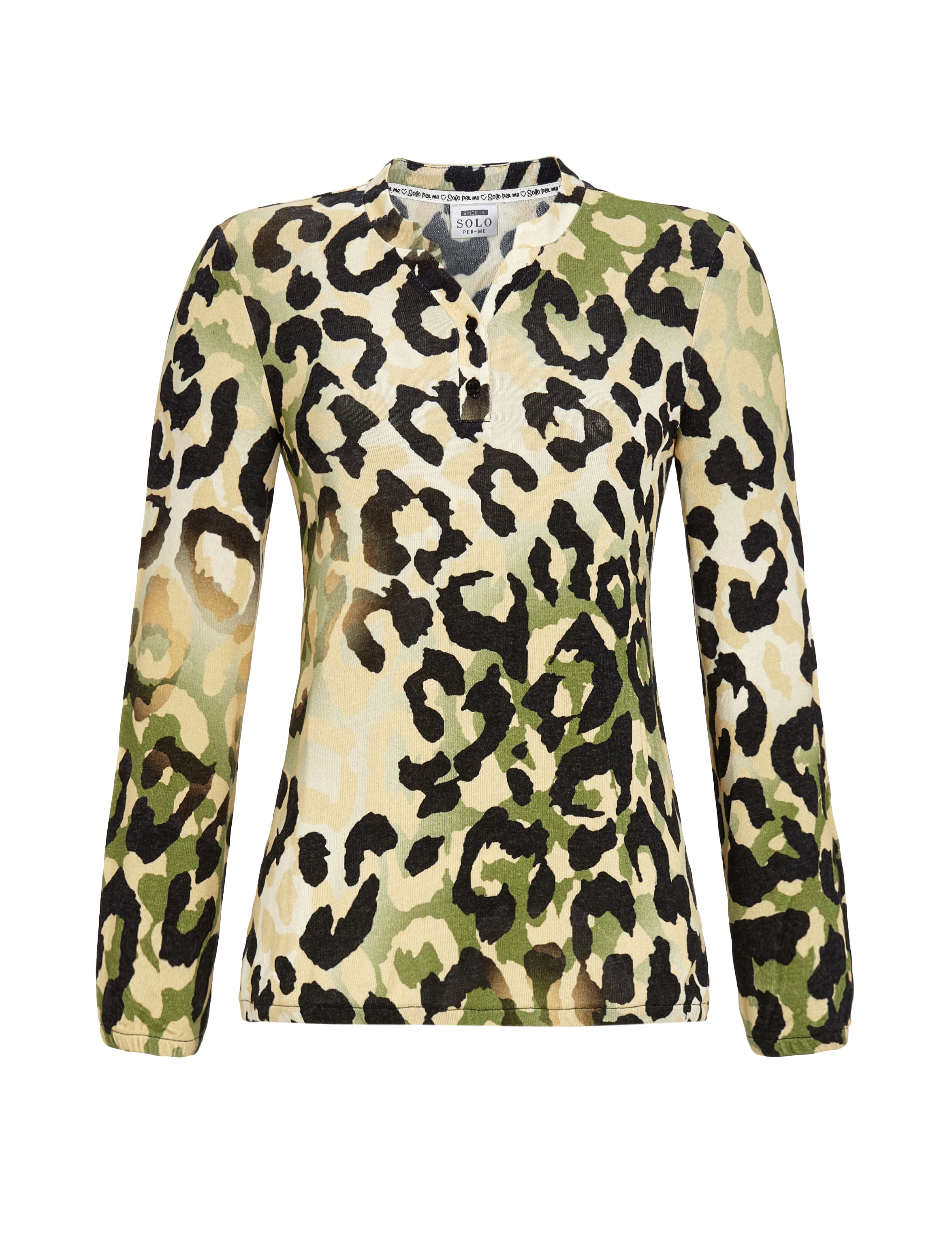 Ringella Pullover mit Knopfleiste