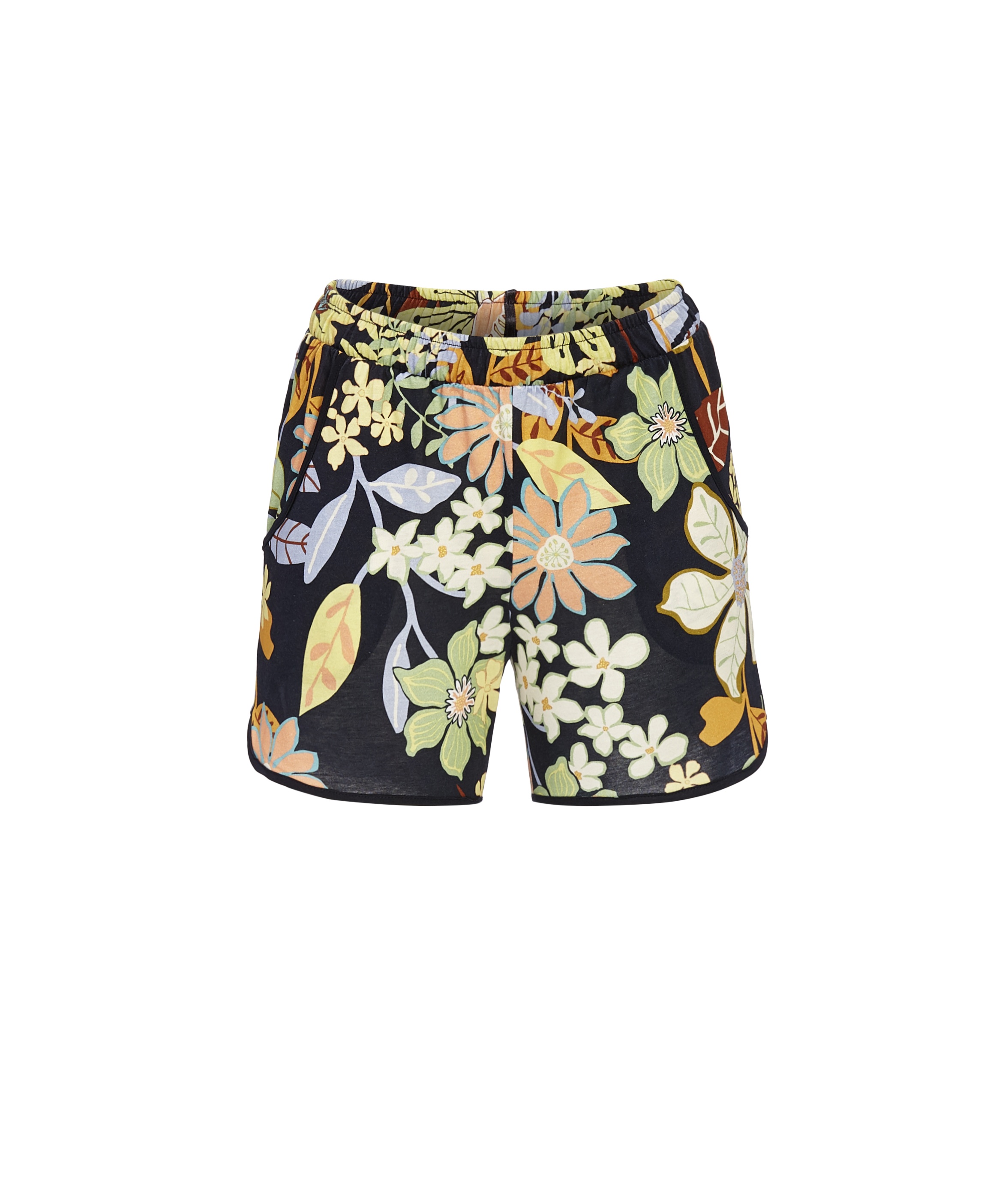 Hot Pants mit Blumendessin