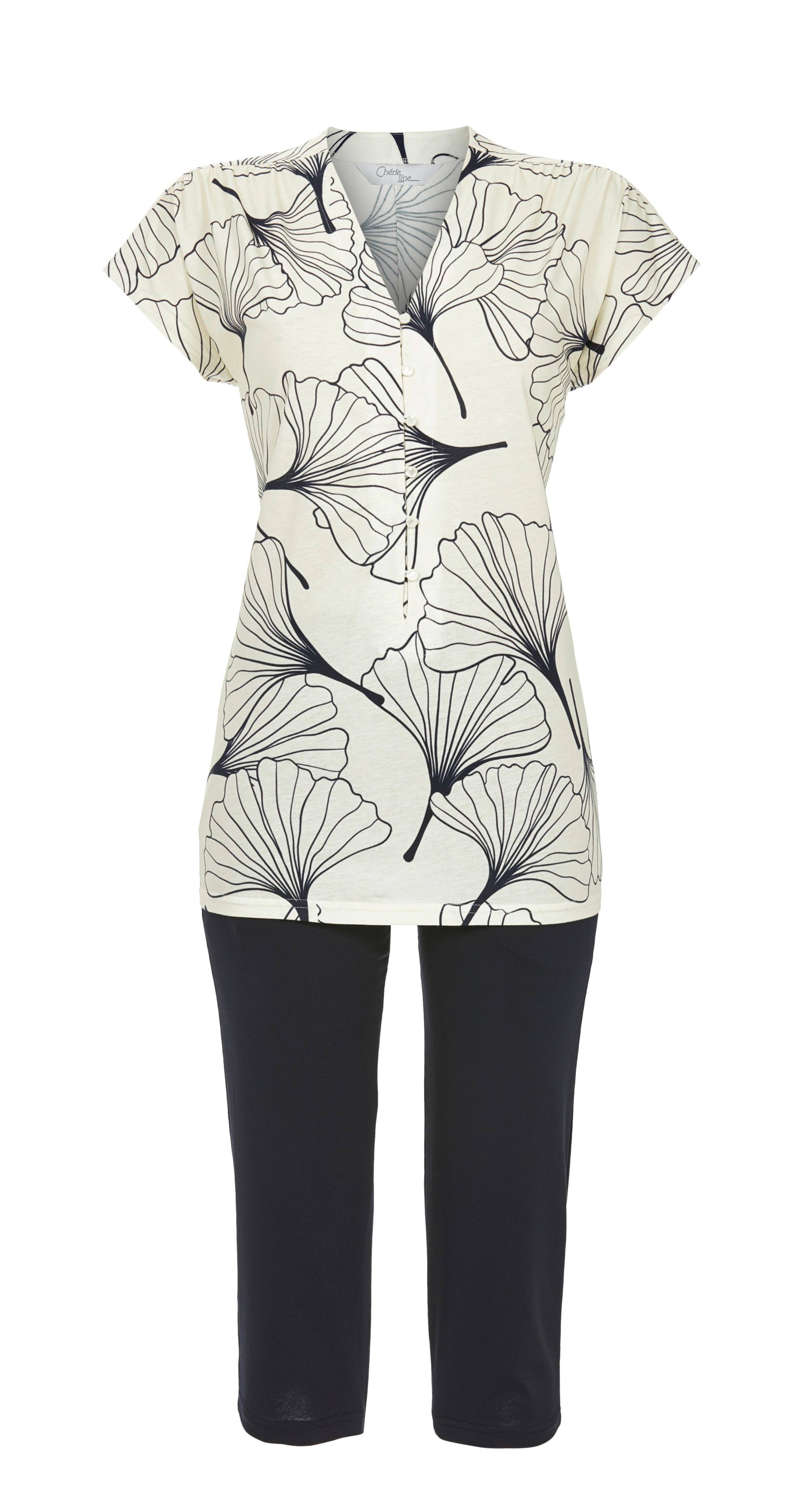 Pyjama mit Caprihose