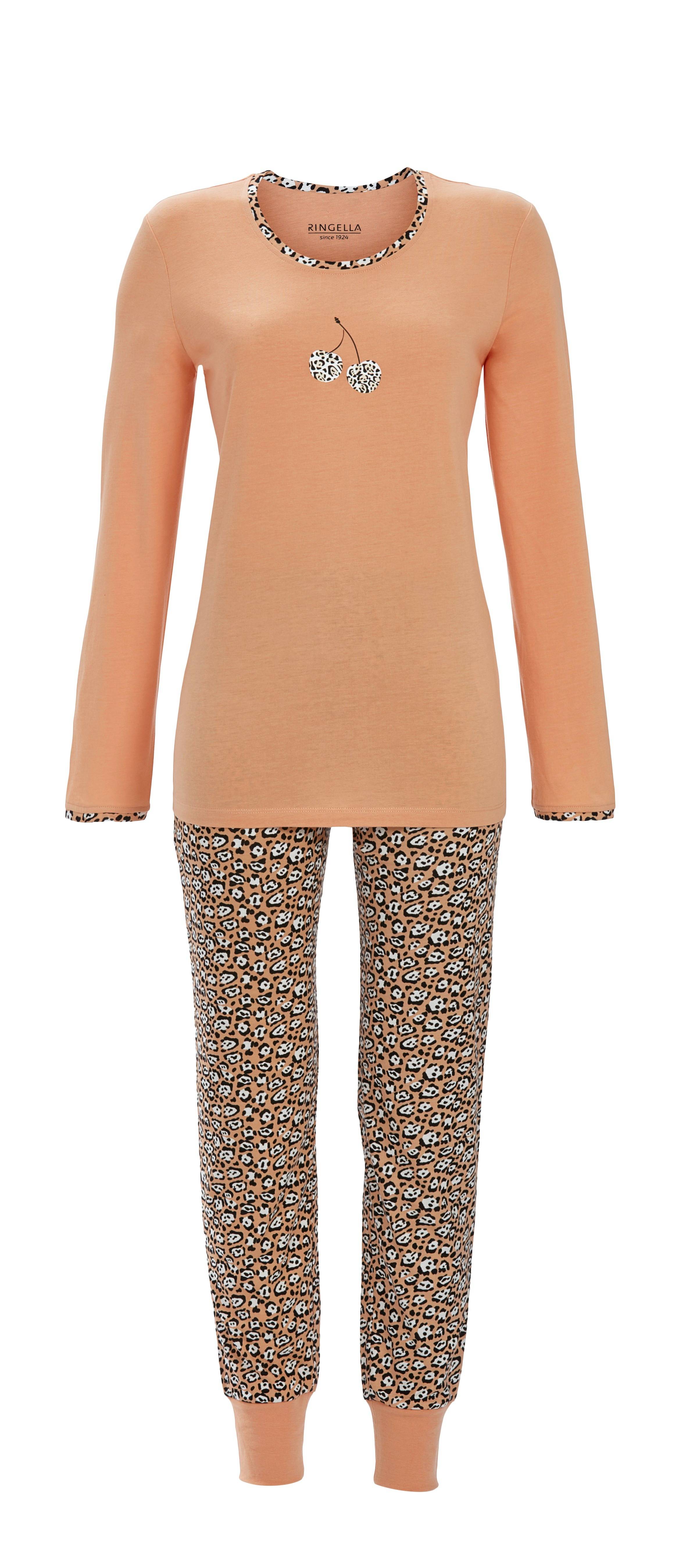 Pyjama mit Kirschen-Motivdruck Pyjama mit Kirschen-Motivdruck