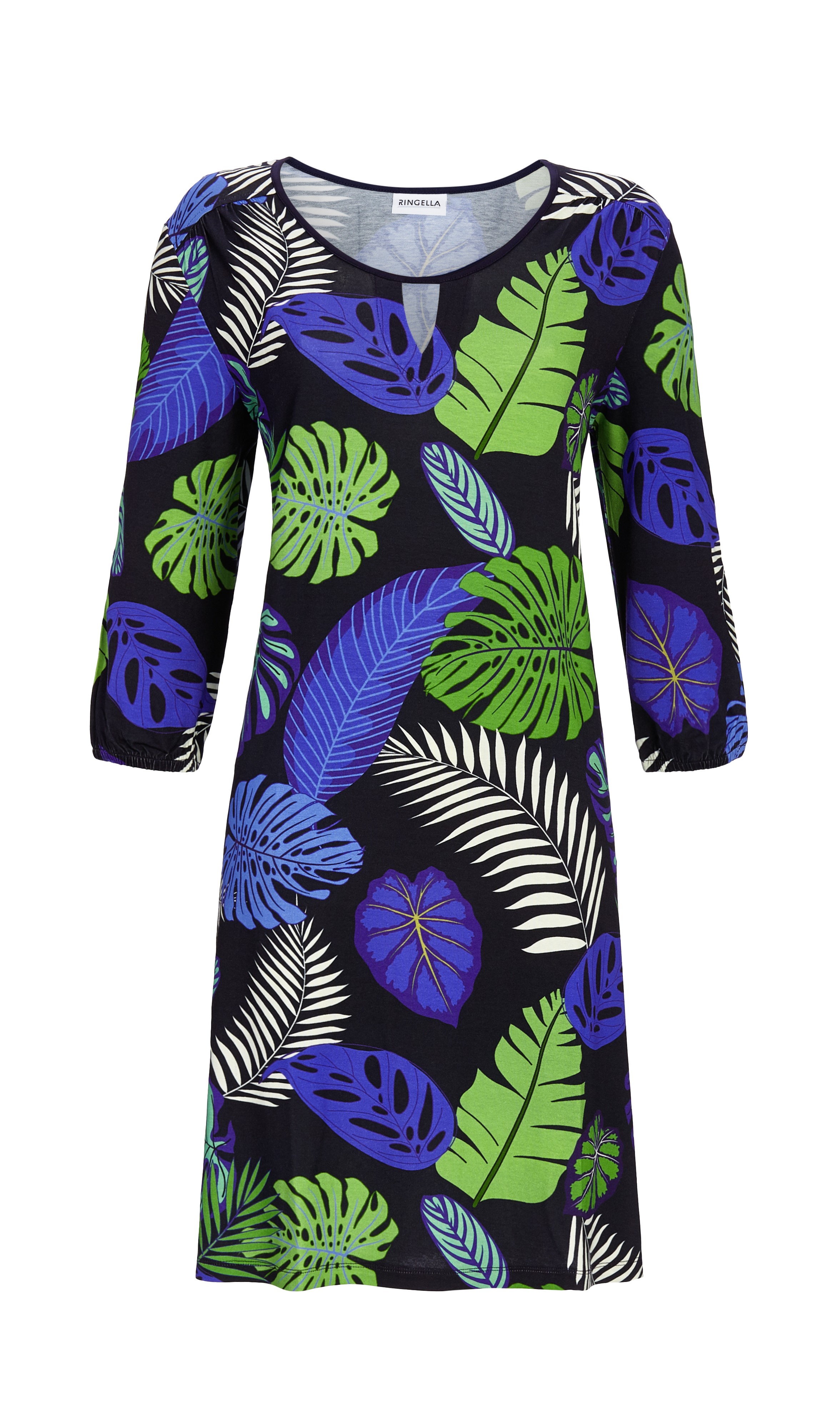 Ringella Kleid im Kaftan-Stil mit 3/4 Arm