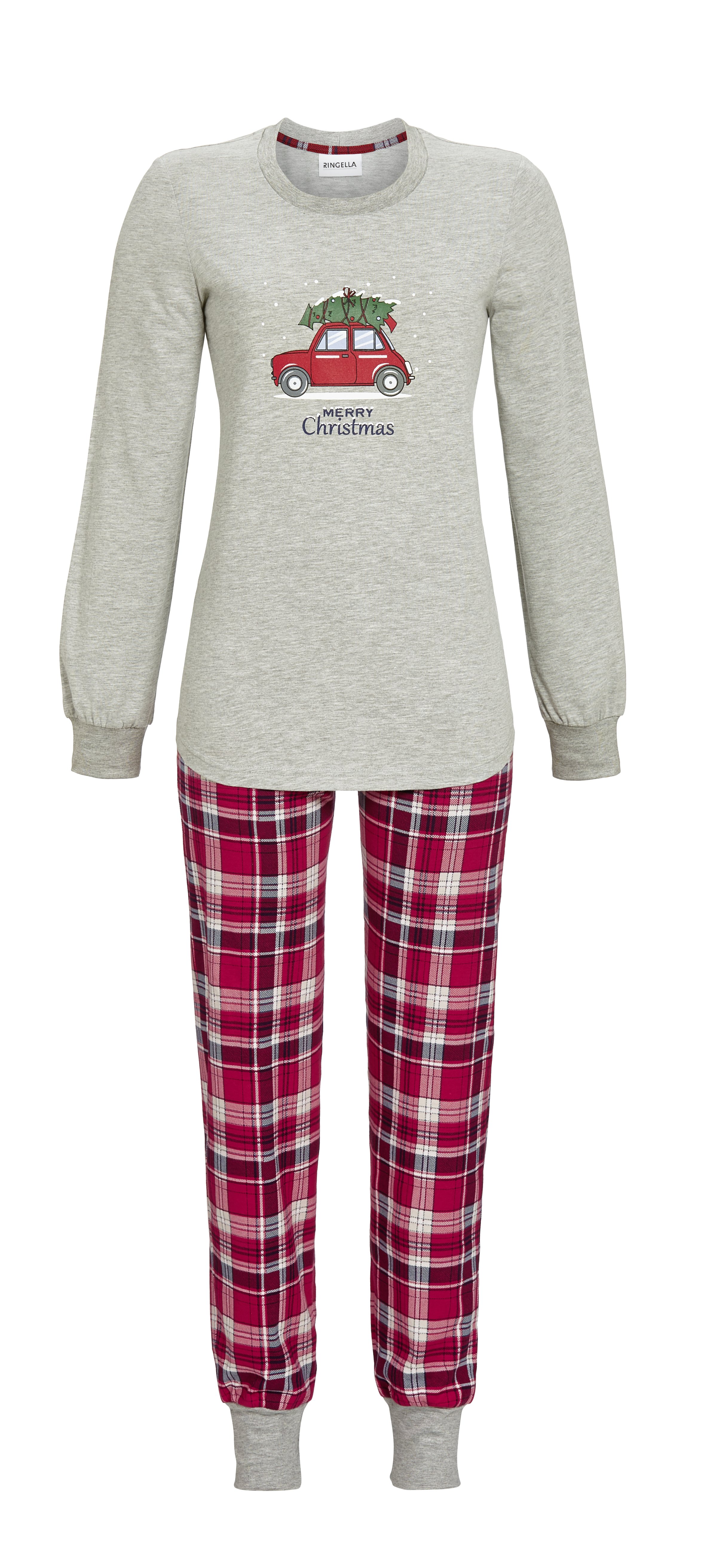 Pyjama mit Strickbündchen