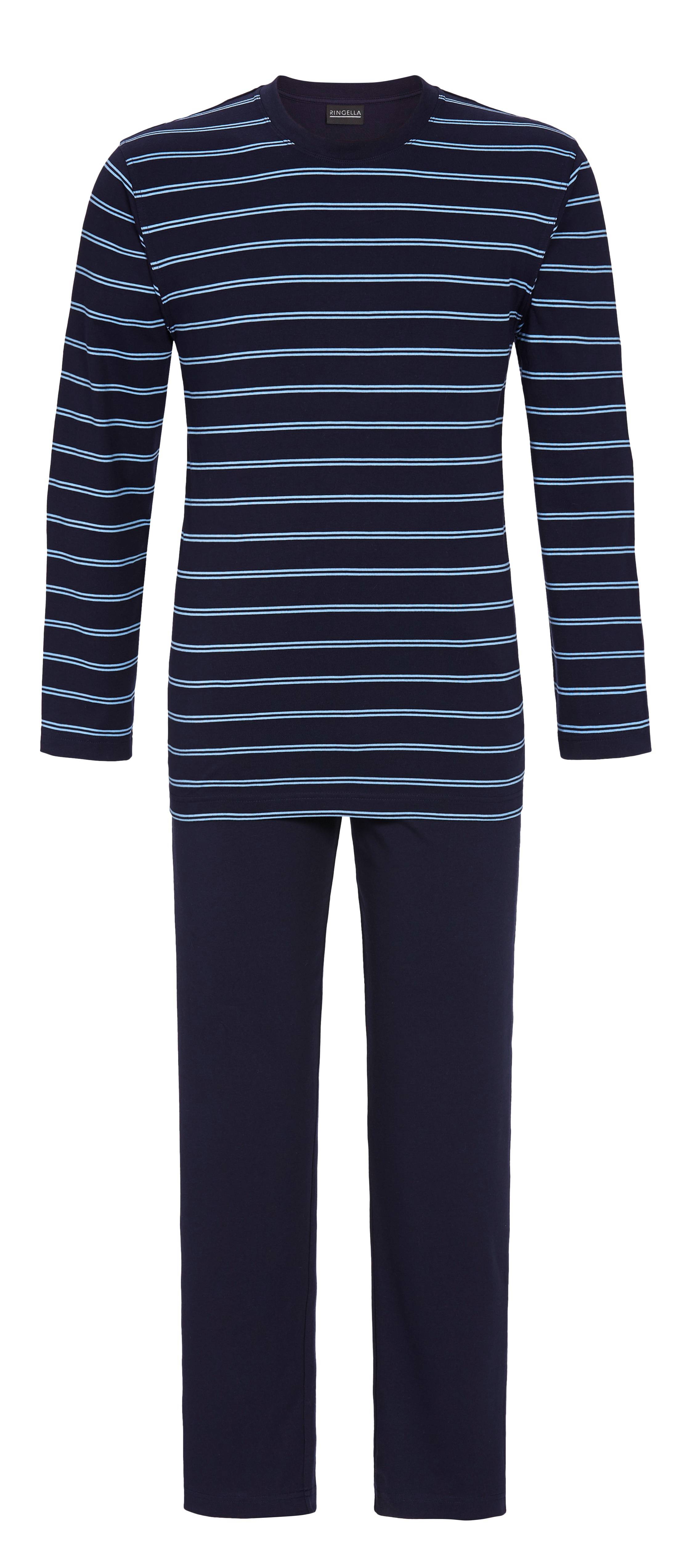 Ringella Pyjama mit Rundhals-Ausschnitt