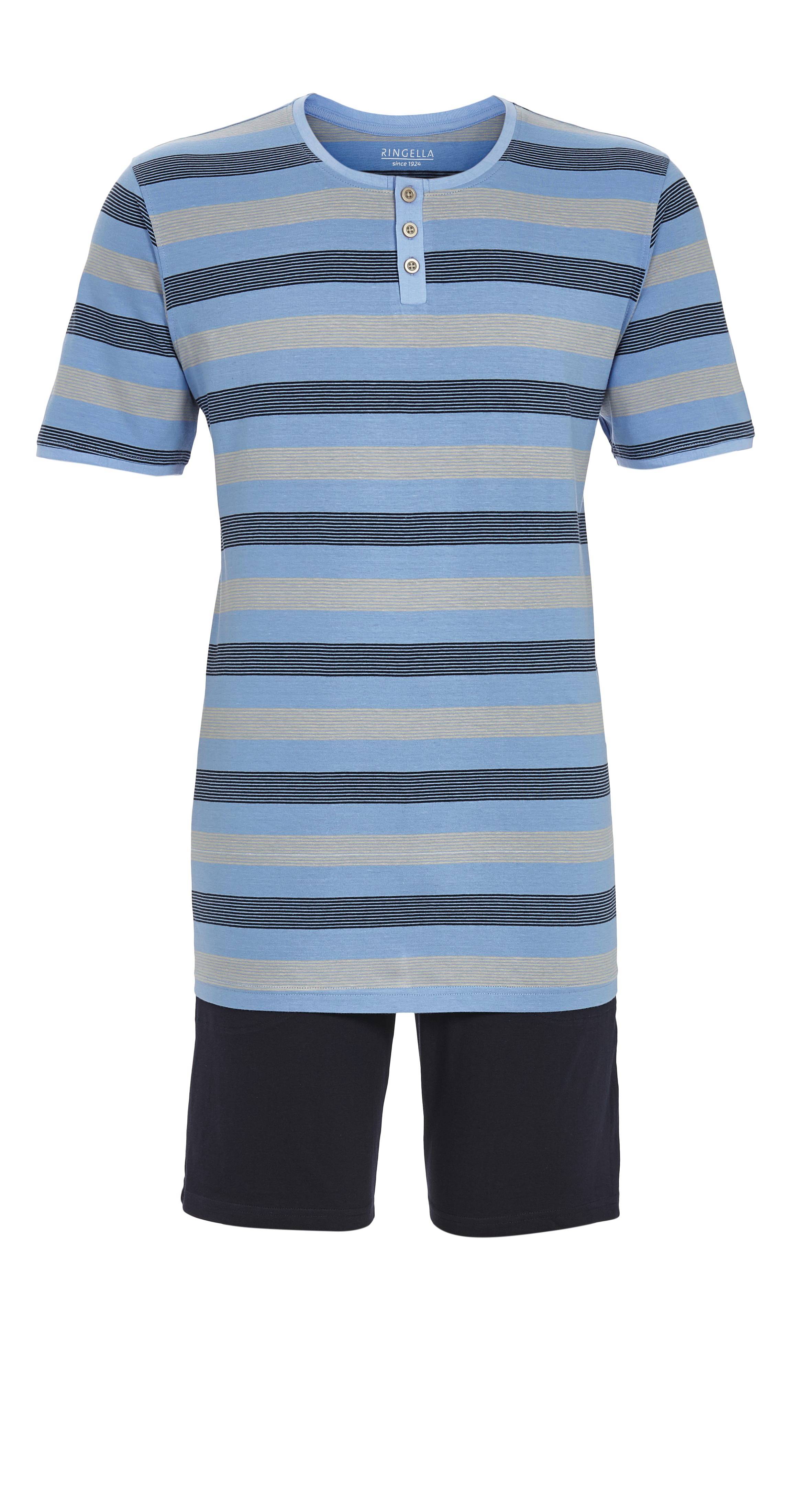 Shorty mit kurzer Knopfleiste