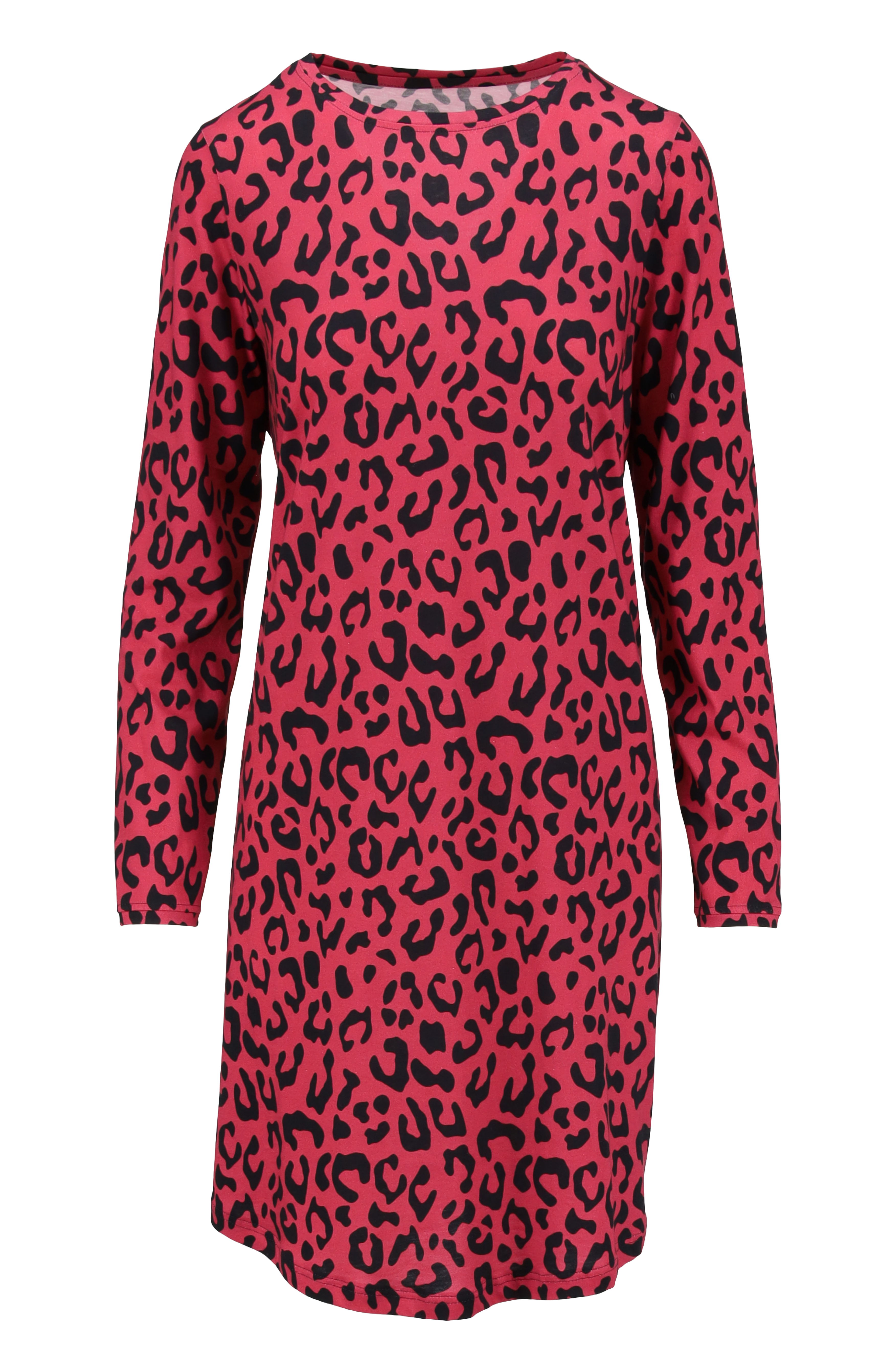 Sleepshirt mit Animalprint