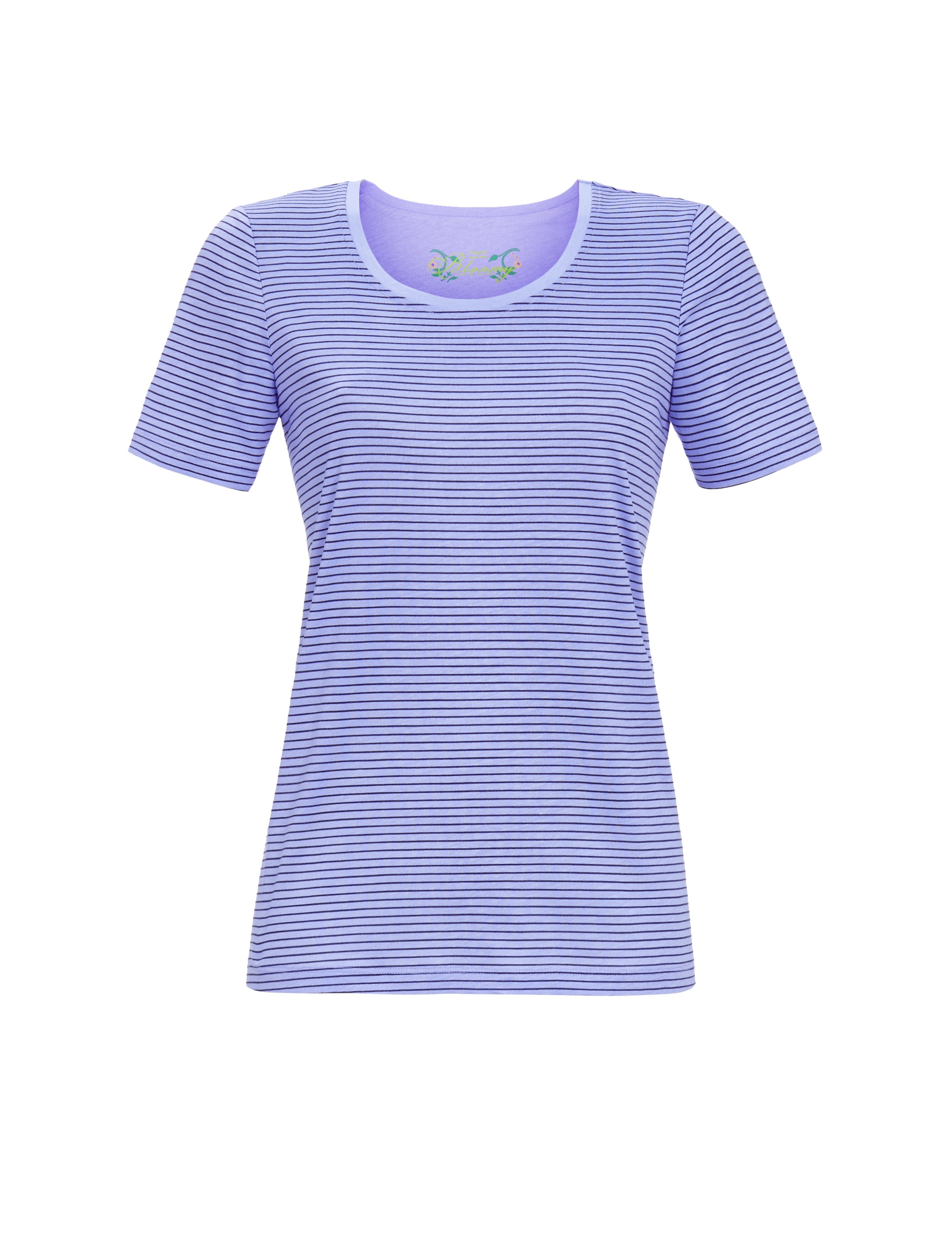 T-Shirt mit Ringeldessin