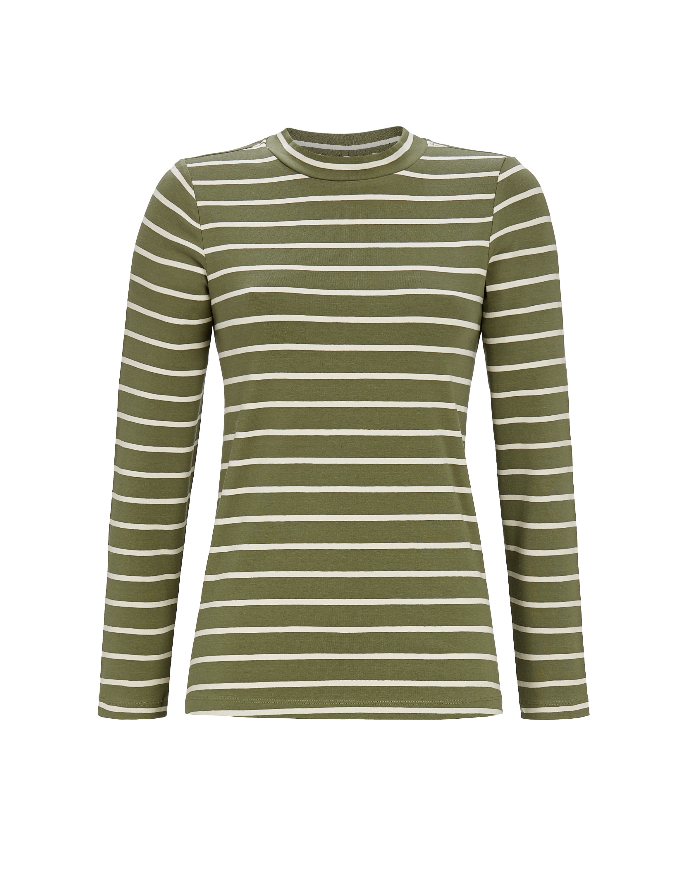 T-Shirt mit kleinem Stehkragen T-Shirt mit kleinem Stehkragen