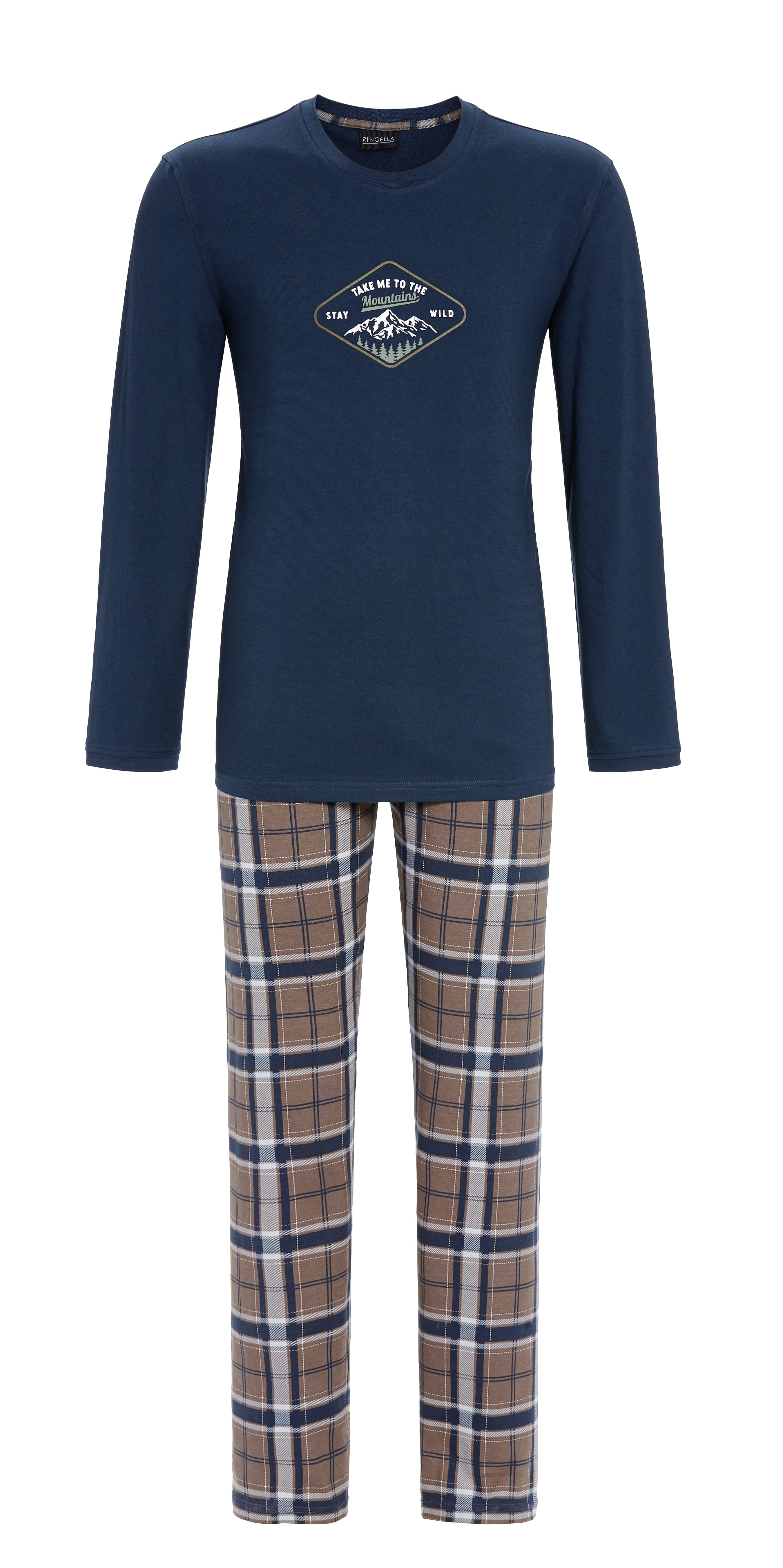 Pyjama mit Motivdruck