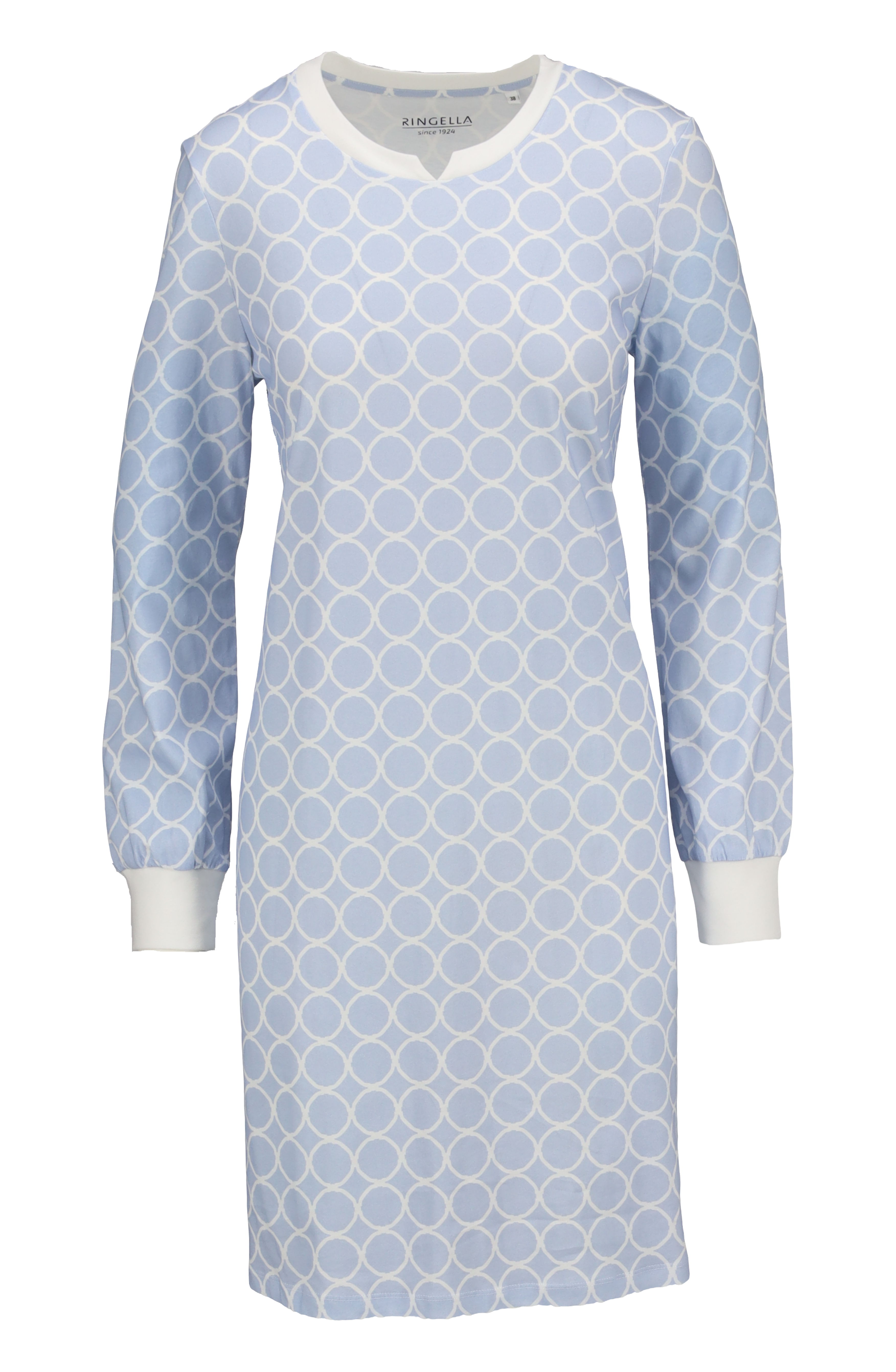 Sleepshirt mit Strickbündchen