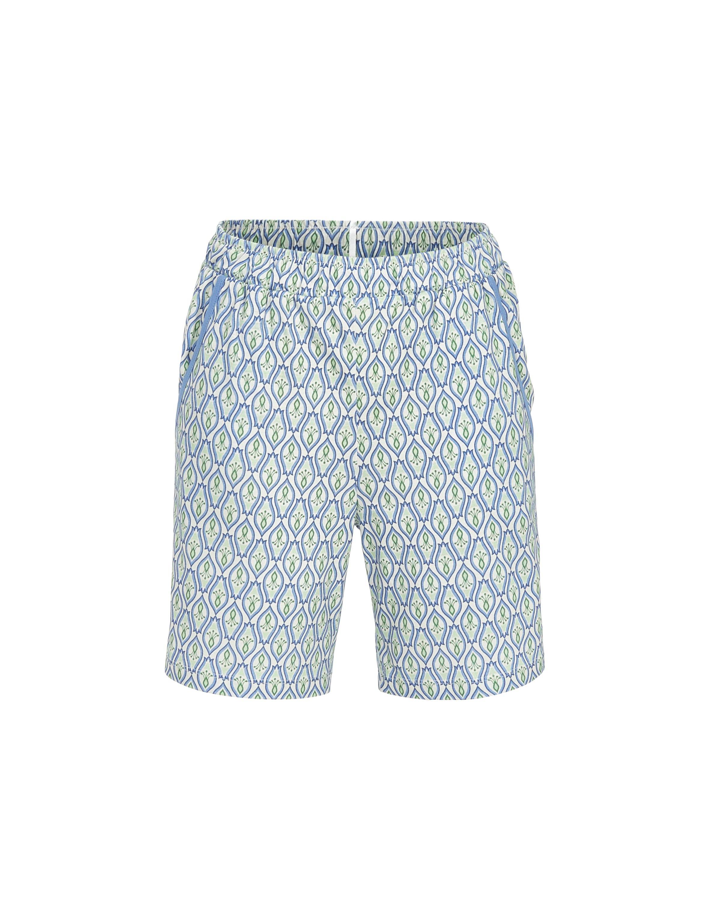 Shorts im Ornament-Dessin