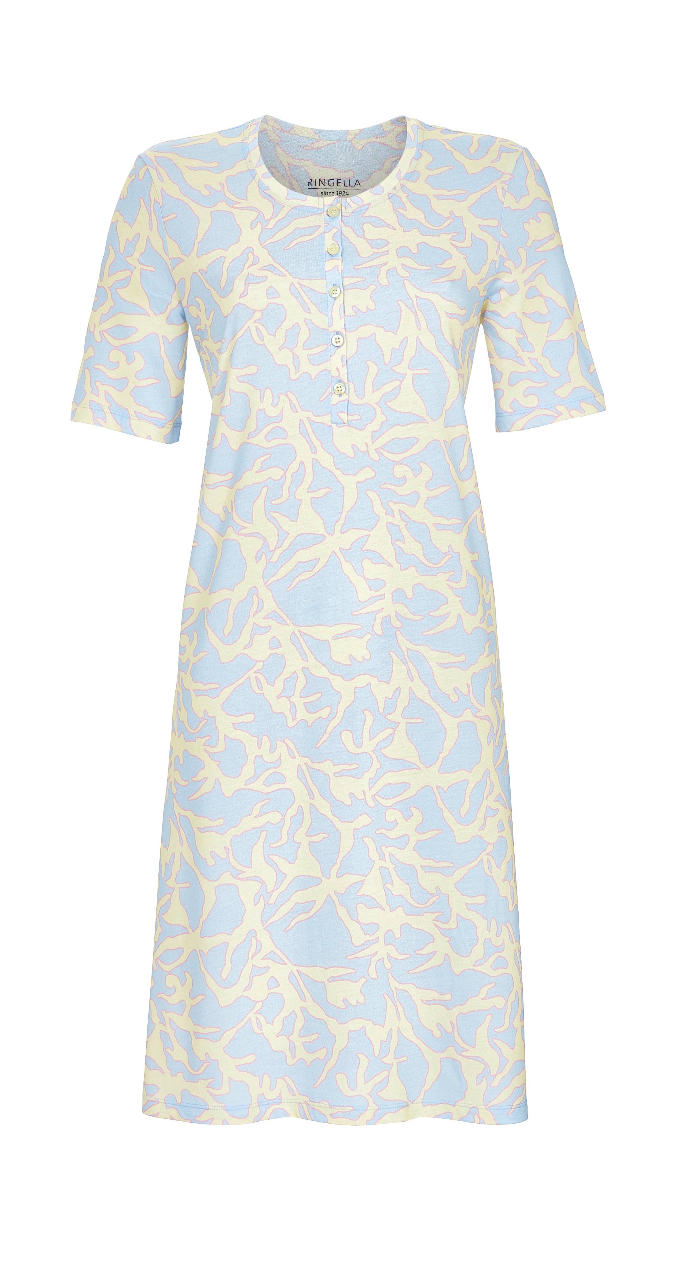 Nachthemd mit Knopfleiste