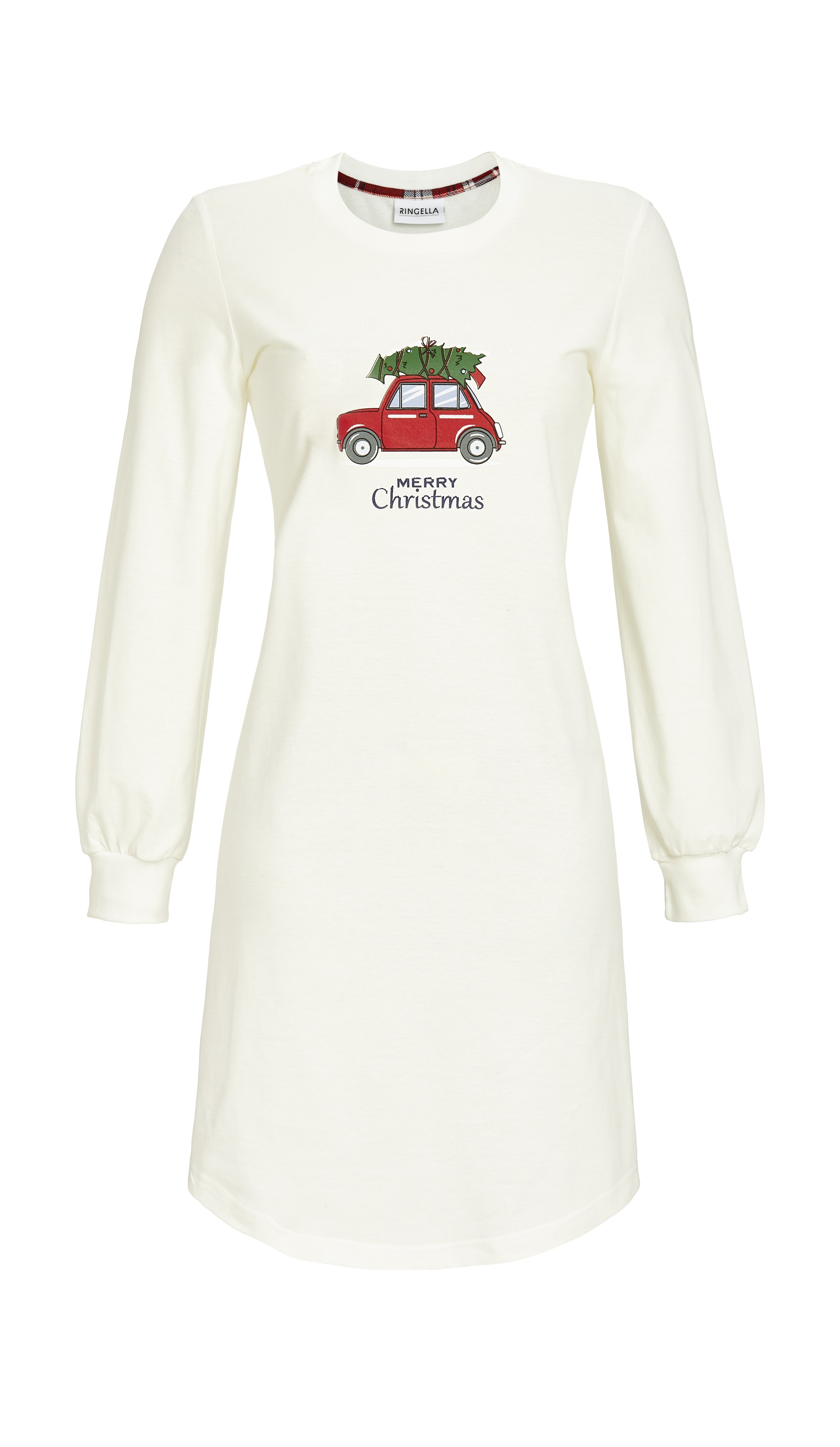 Ringella Nachthemd mit Strickbündchen