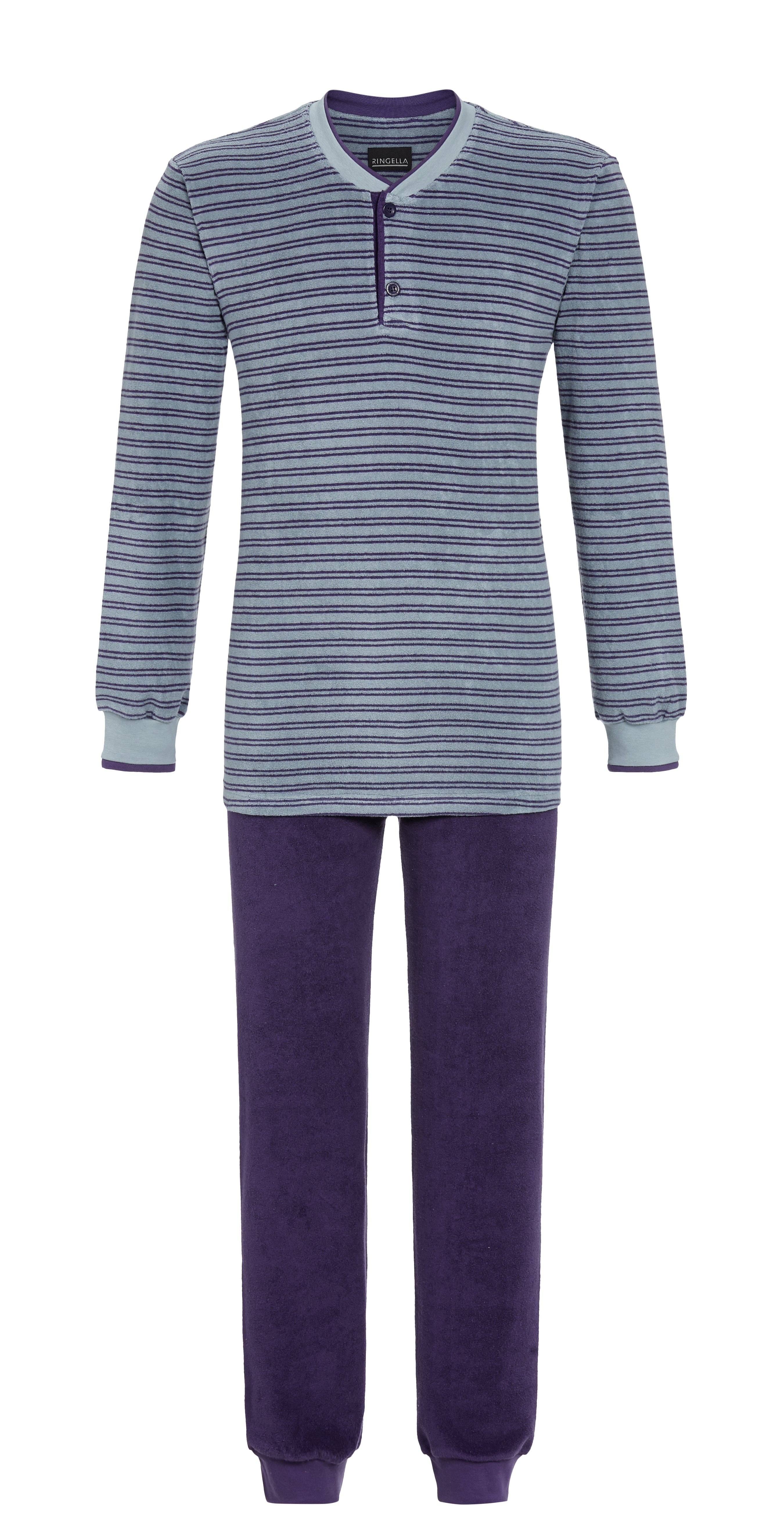 Ringella Pyjama aus Stretchfrottee