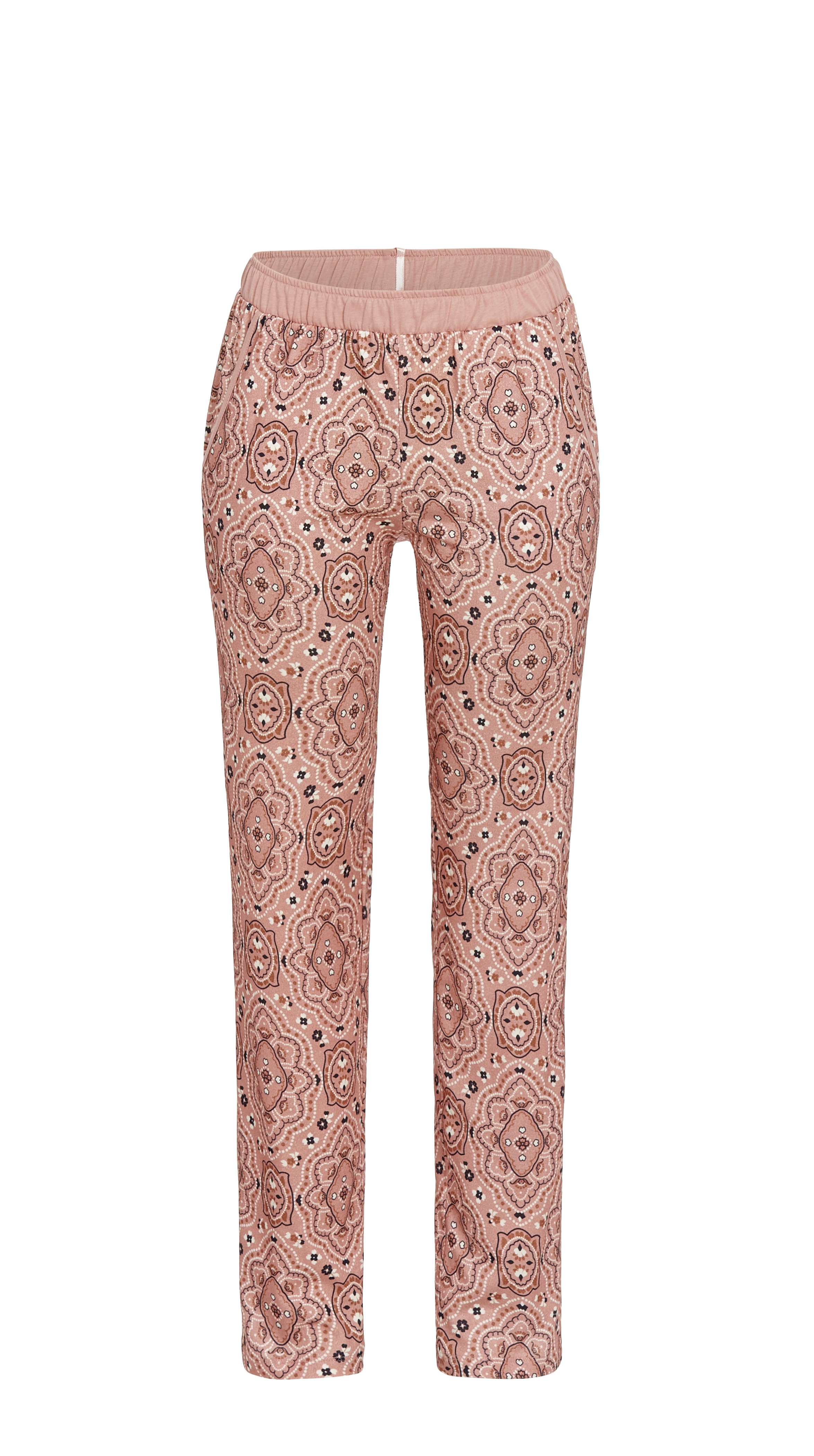 Lange Hose mit Ethno-Dessin