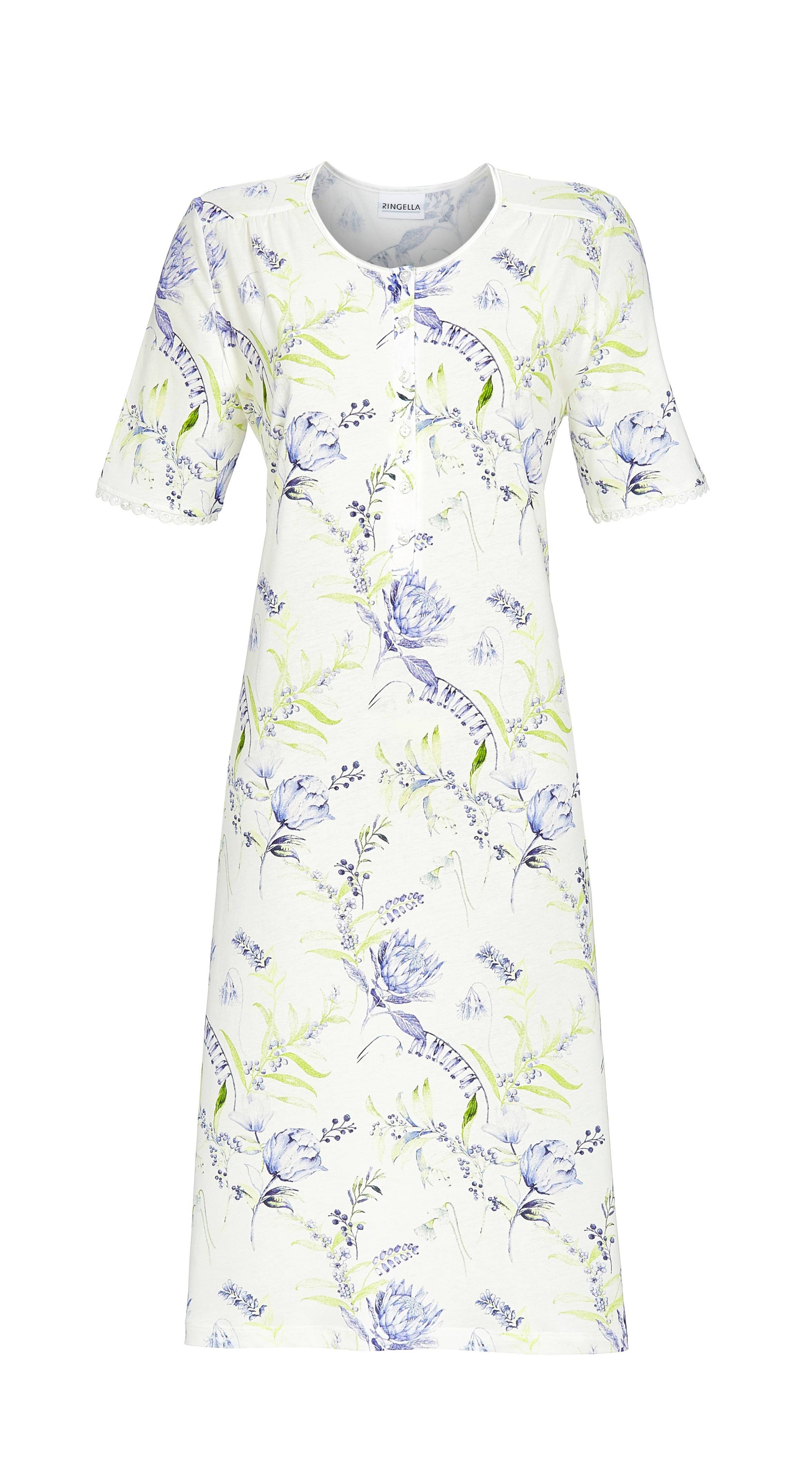 Nachthemd mit Floraldessin Nachthemd mit Floraldessin