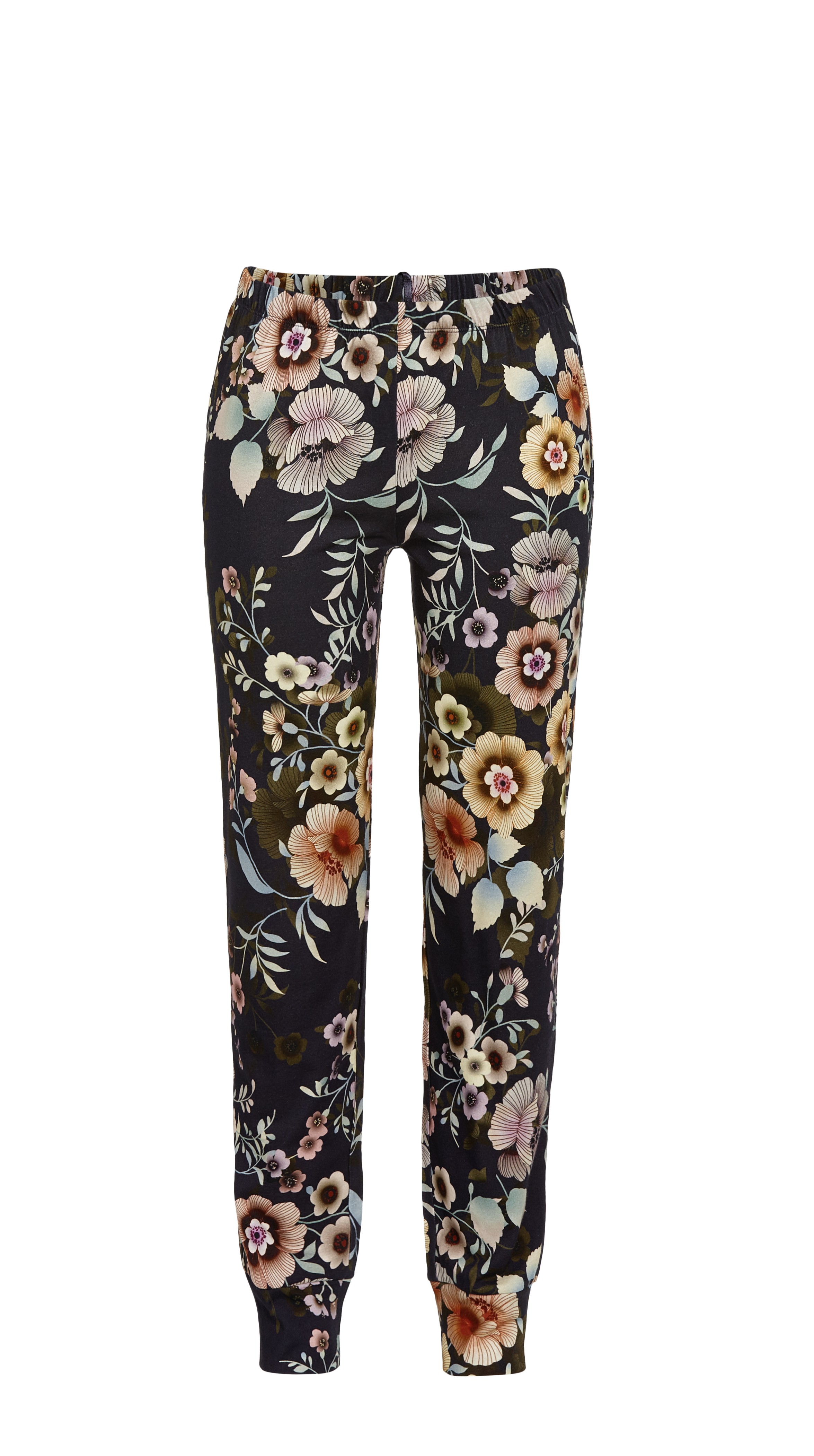 Lange Hose mit Blumendessin
