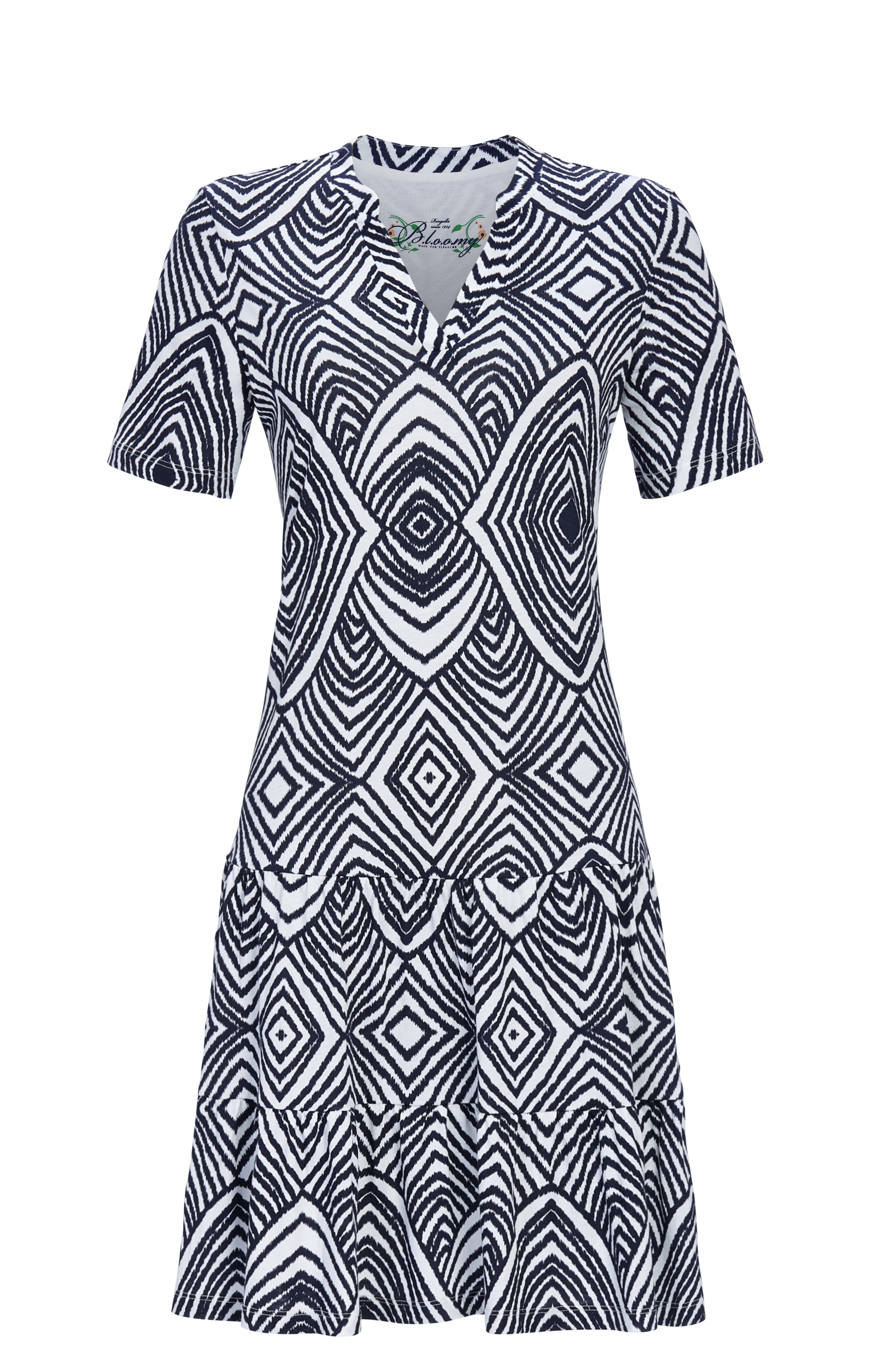 Kleid mit Ethno-Print