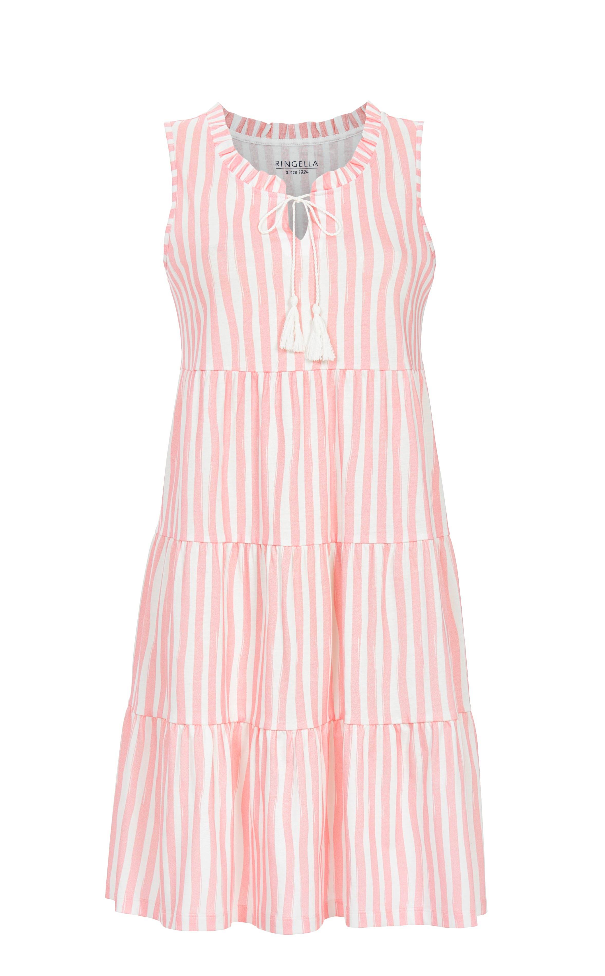 Bigshirt gestreift im Stufenlook