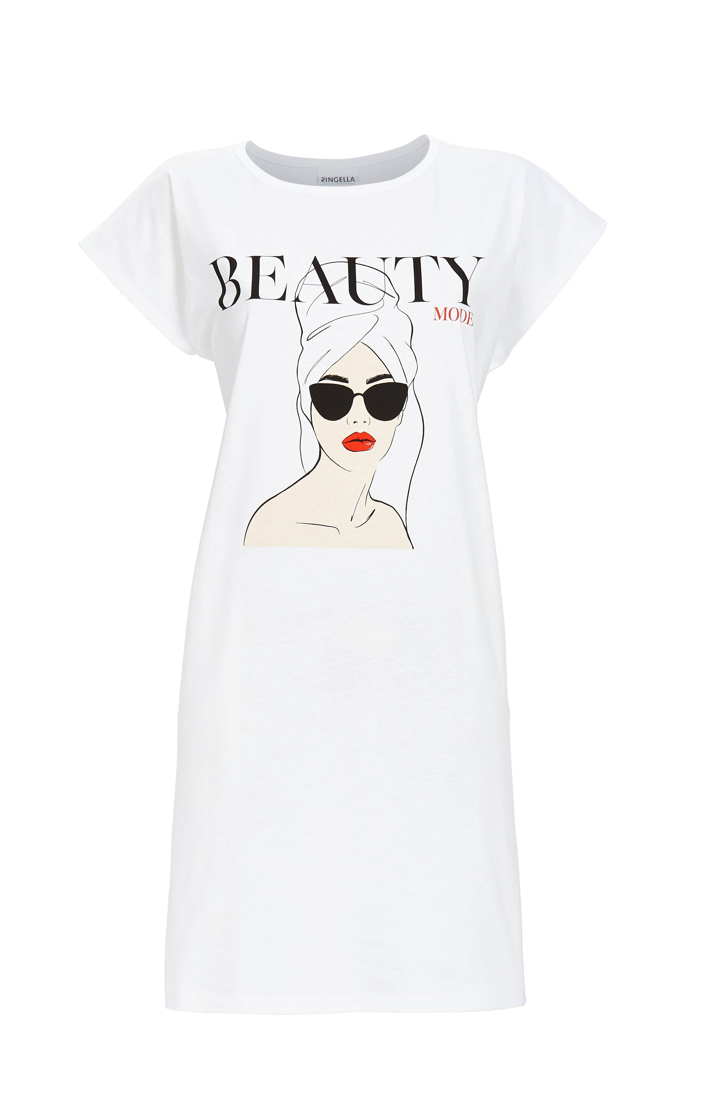 Sleepshirt mit Motivdruck