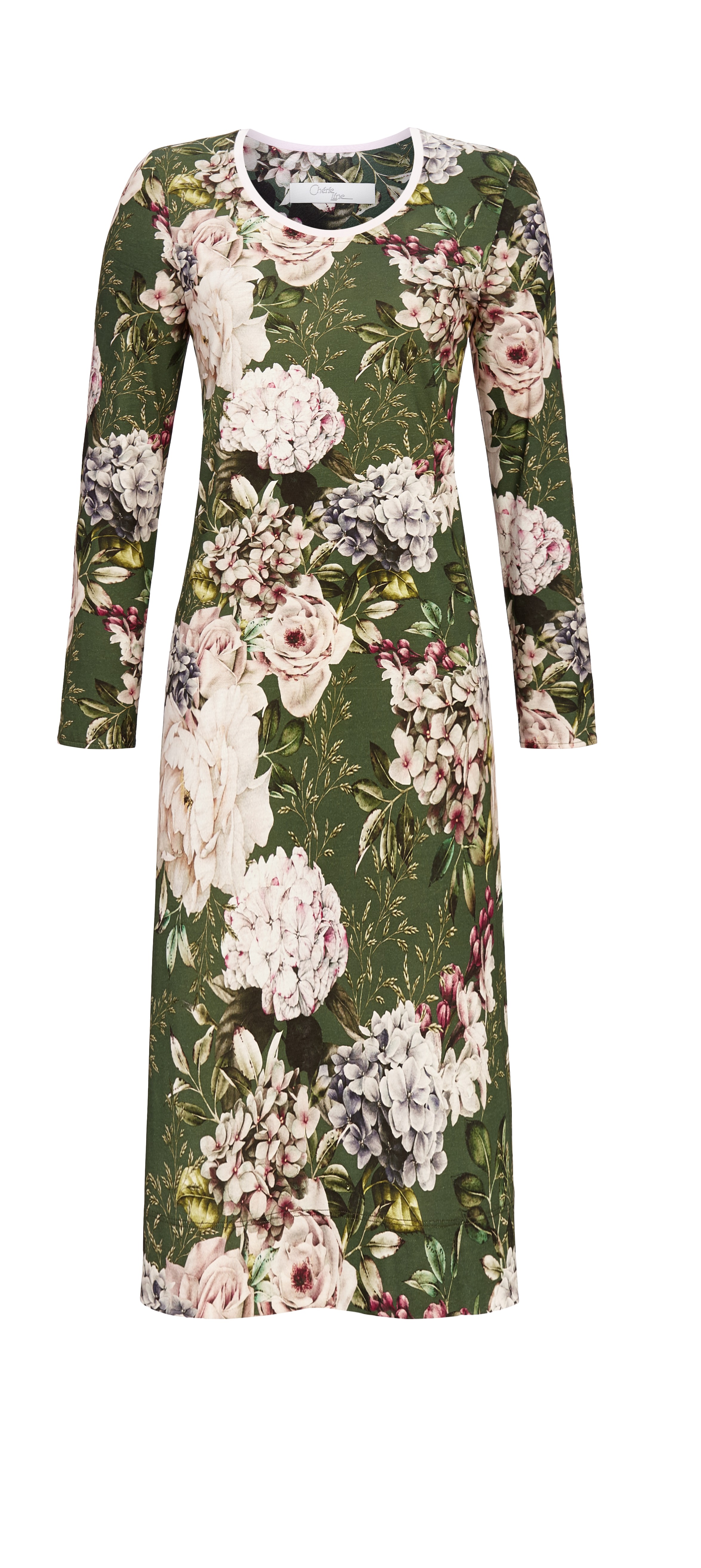 Nachthemd mit Floraldessin