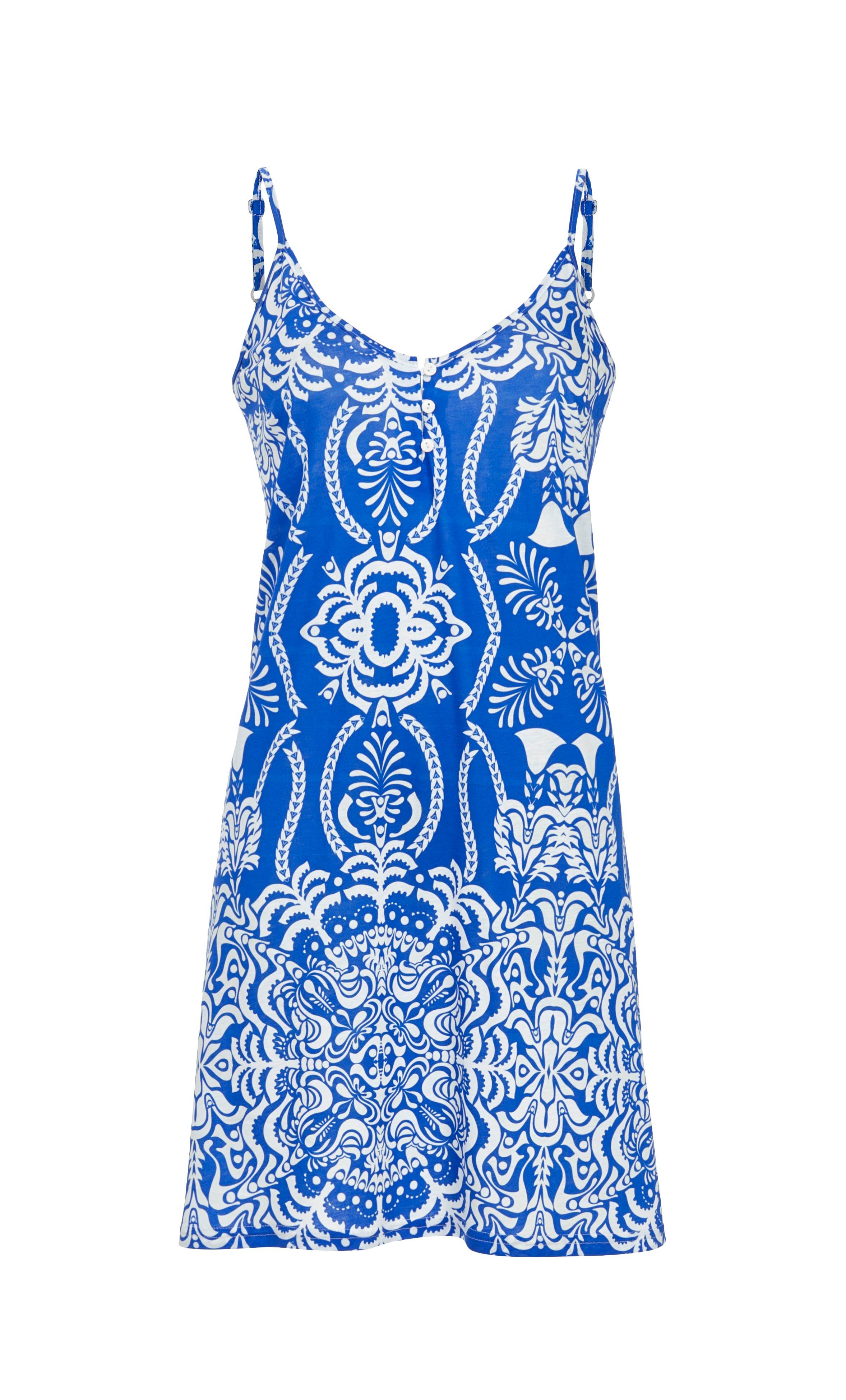 Sommerkleid mit Spaghettiträgern