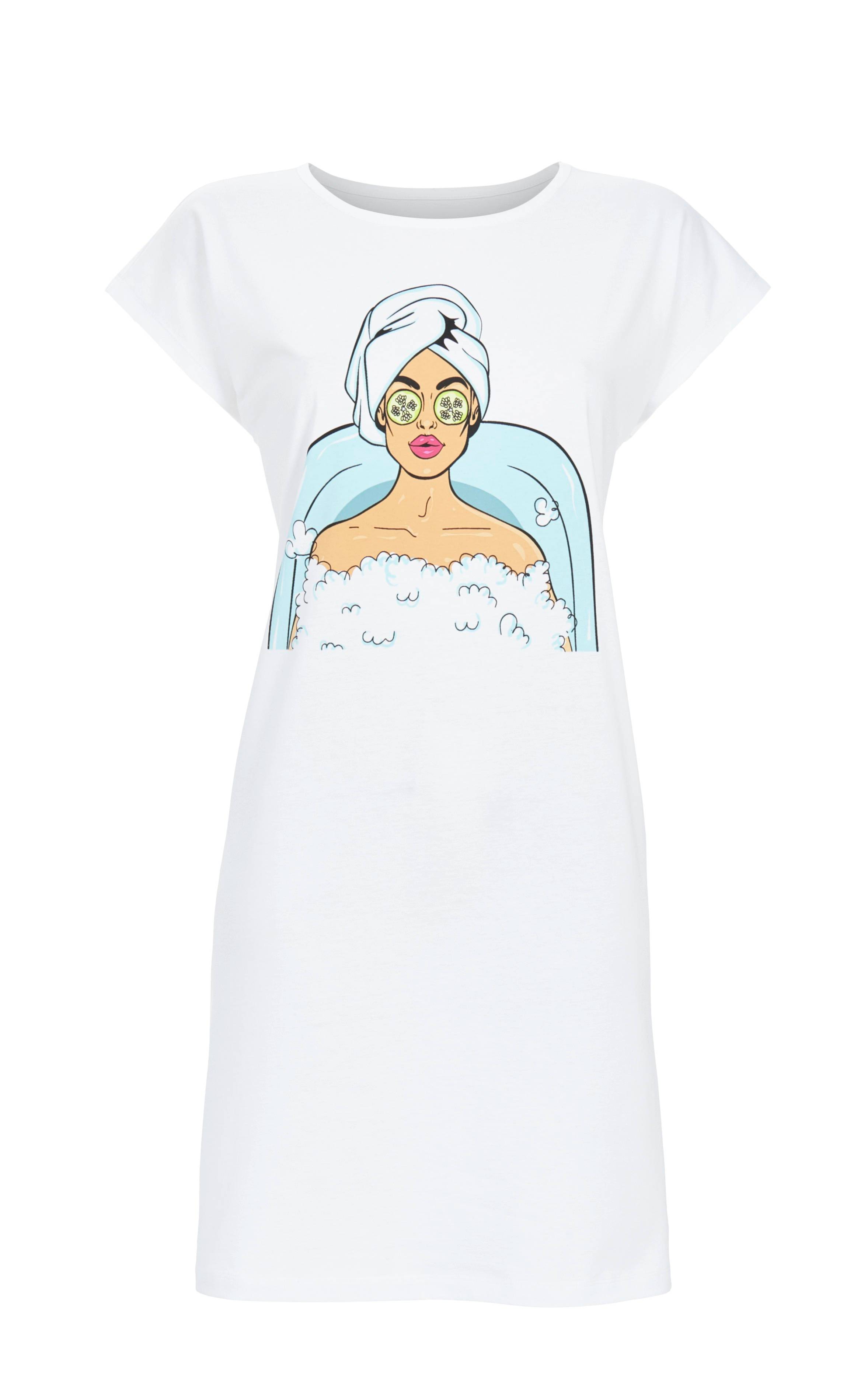 Bigshirt mit Motivdruck