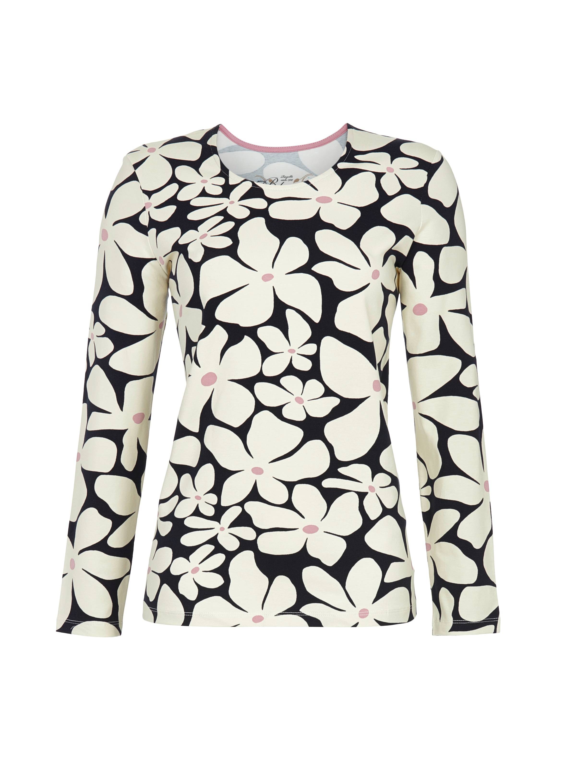 T-Shirt mit abstrahiertem Blumenprint T-Shirt mit abstrahiertem Blumenprint