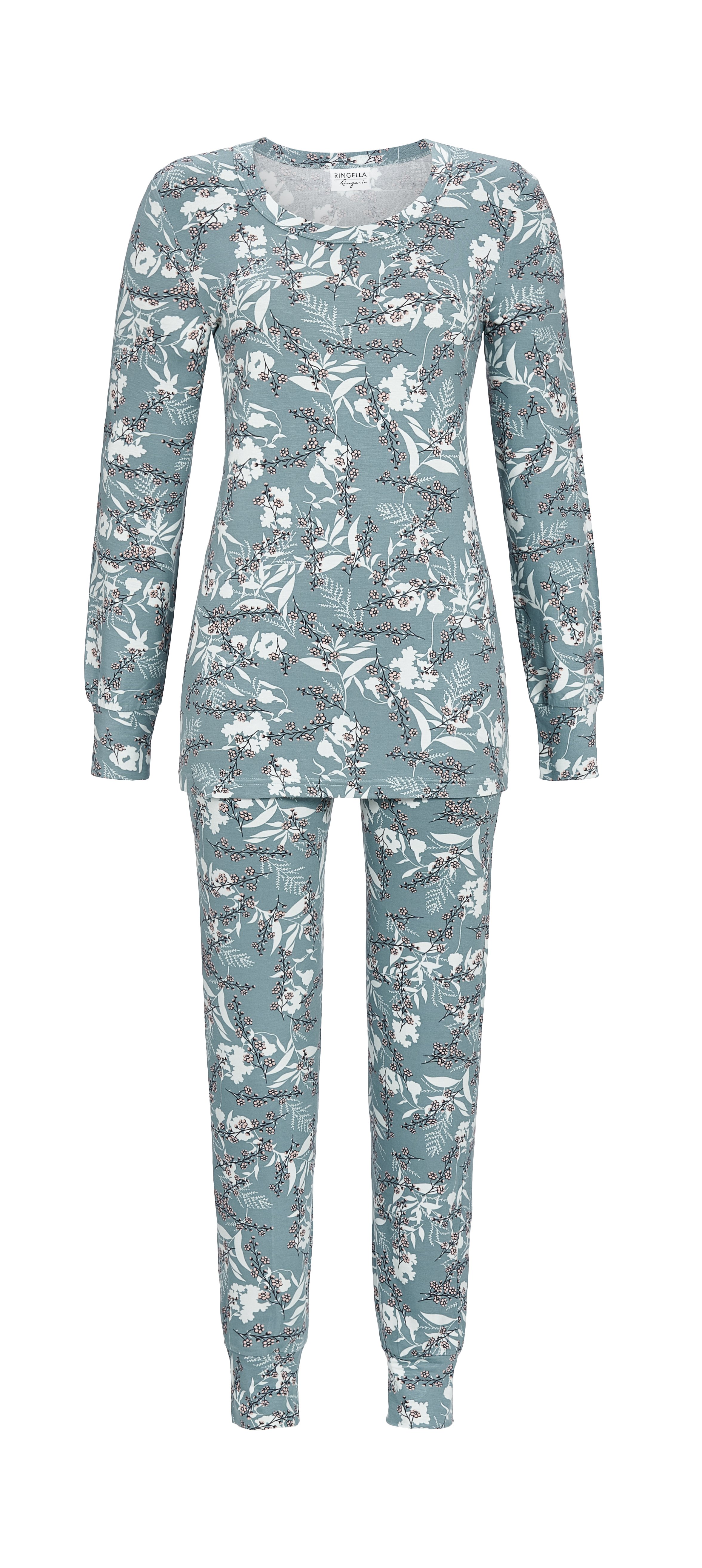 Pyjama mit Floraldessin Pyjama mit Floraldessin